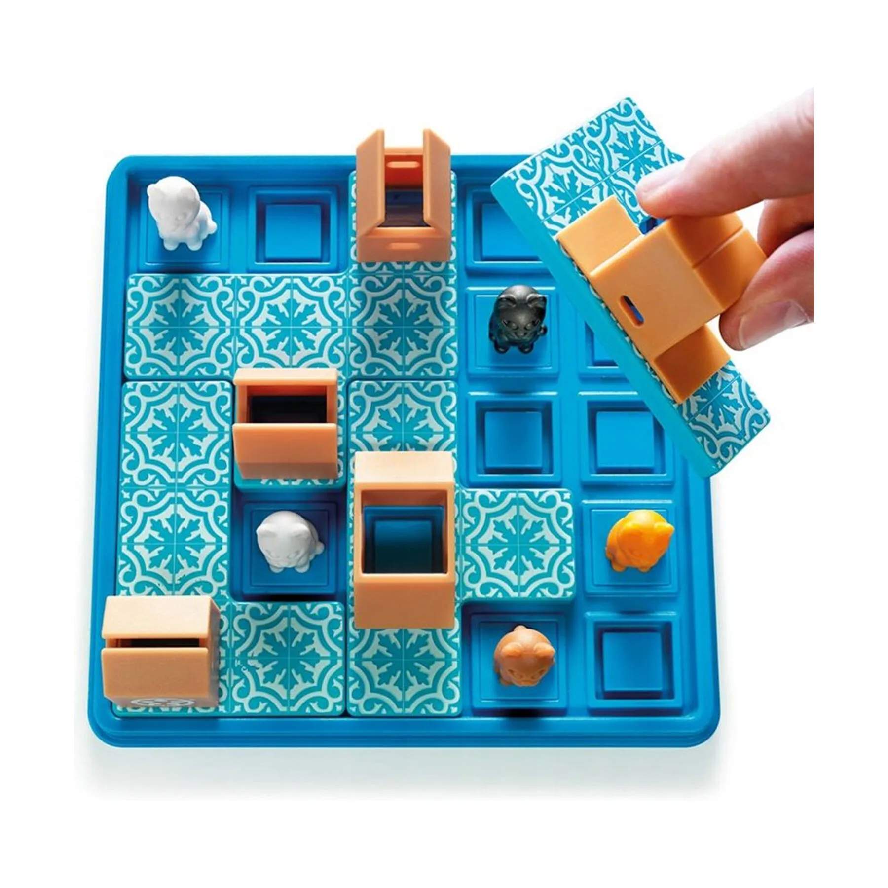 Spilbræt Spil SmartGames Brætspil - Cats & Boxes i Multifarvet, 4