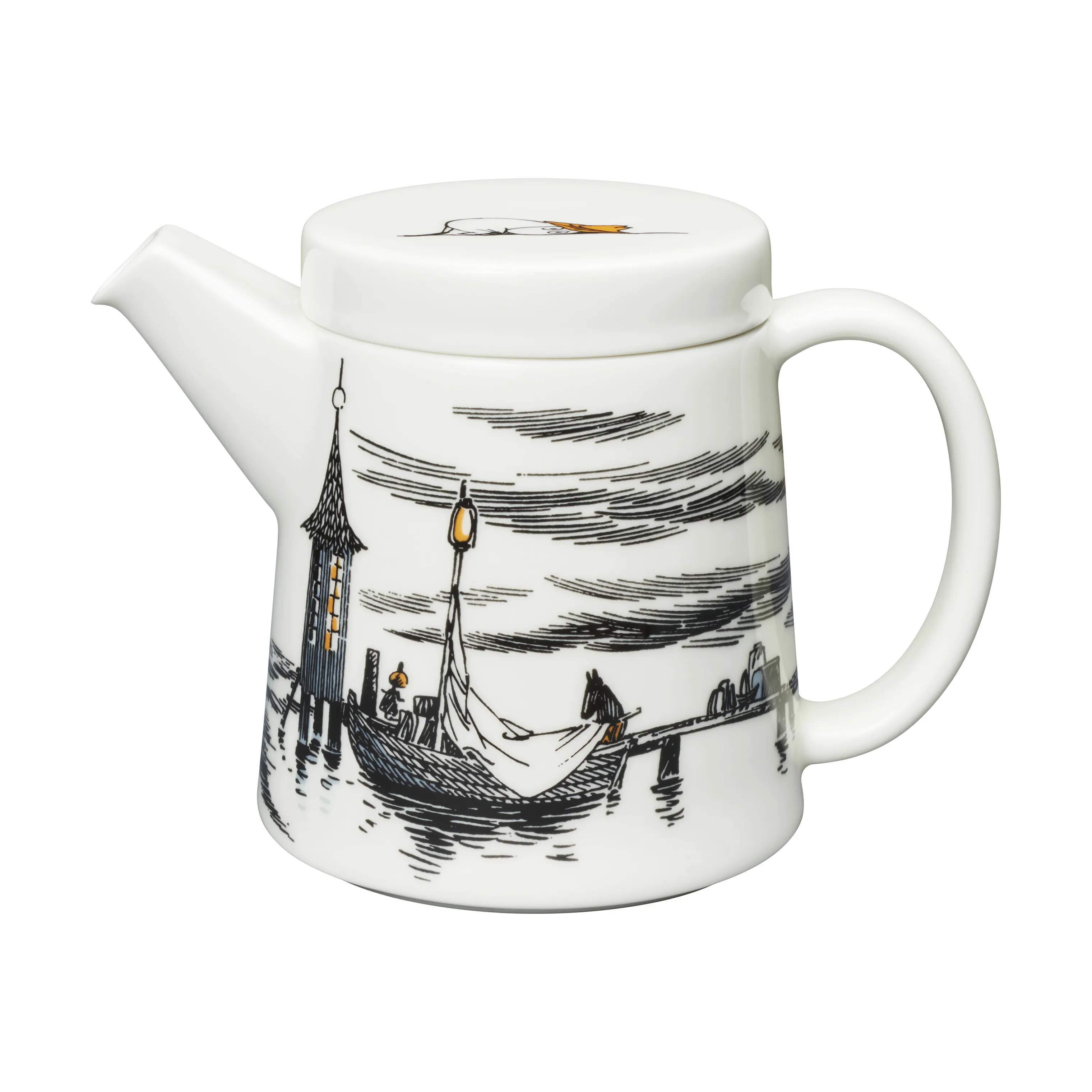 Moomin Arabia Tekander Tro mod sin oprindelse Tekande i Hvid, 2