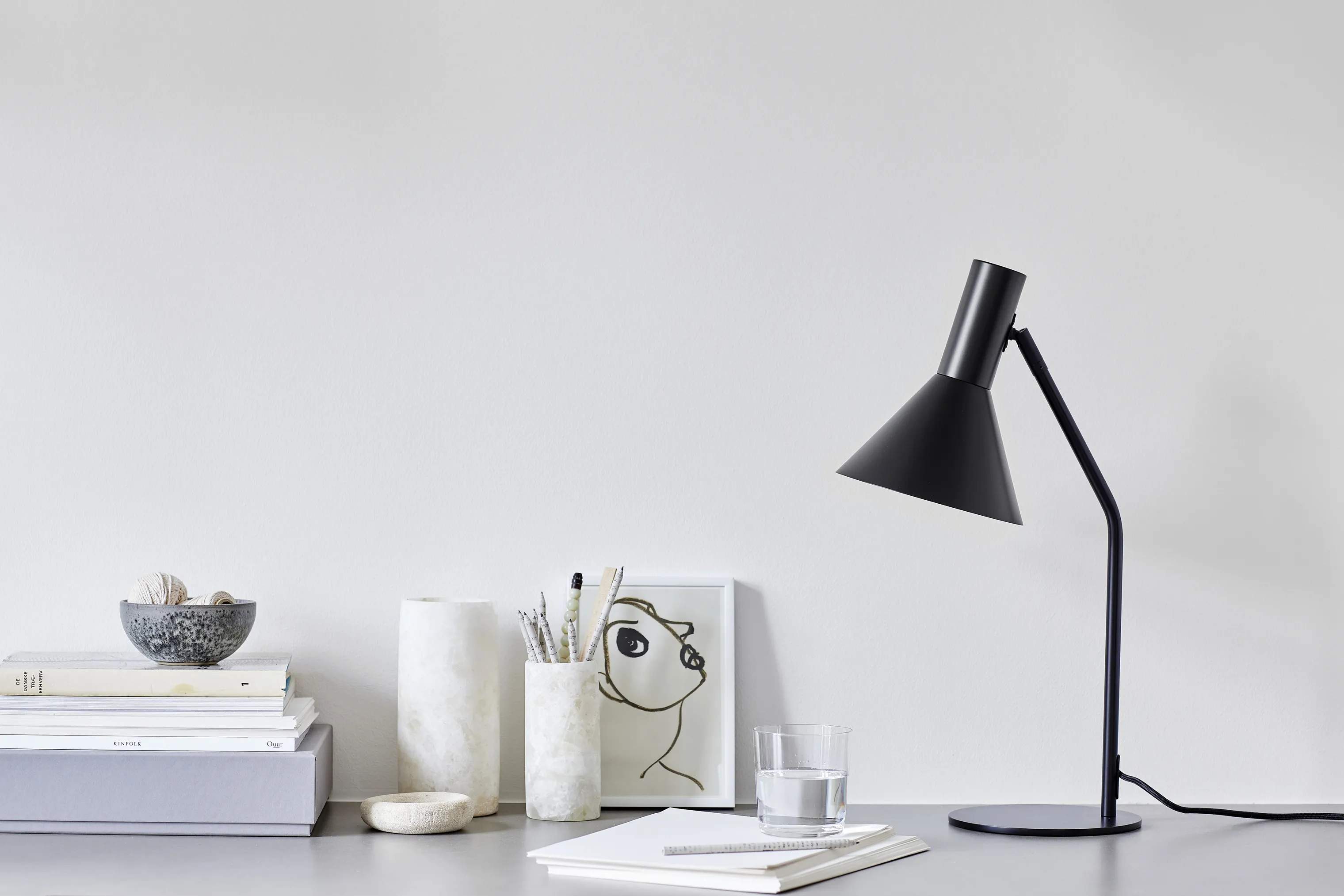 FRANDSEN Bordlamper Lyss Bordlampe i Sort, 5