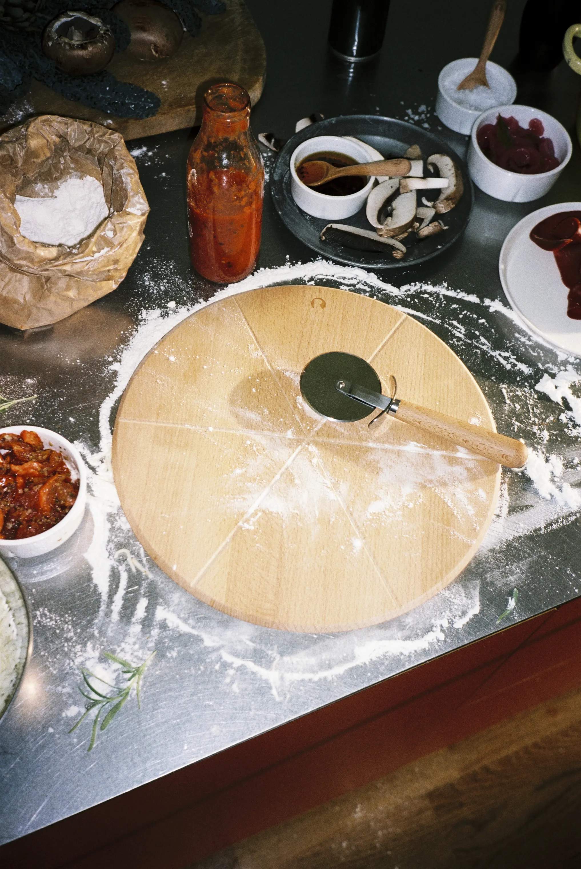 Rosendahl Pizzaskærere Grand Cru Pizza board og skærer i Bøg, 2