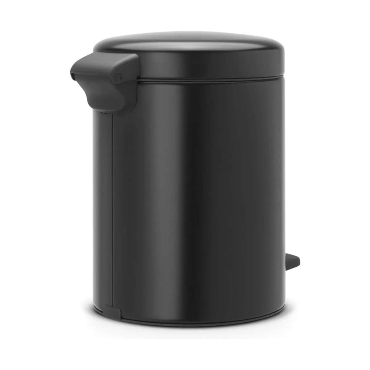 Brabantia Toiletspande NewIcon Pedalspand i Mat sort, 5 L, 5
