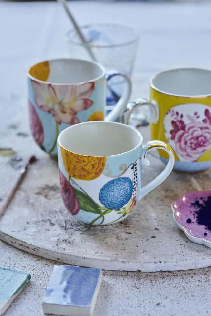 PIP Studio Krus og kopper med hank Royal Krus i Yellow, 3