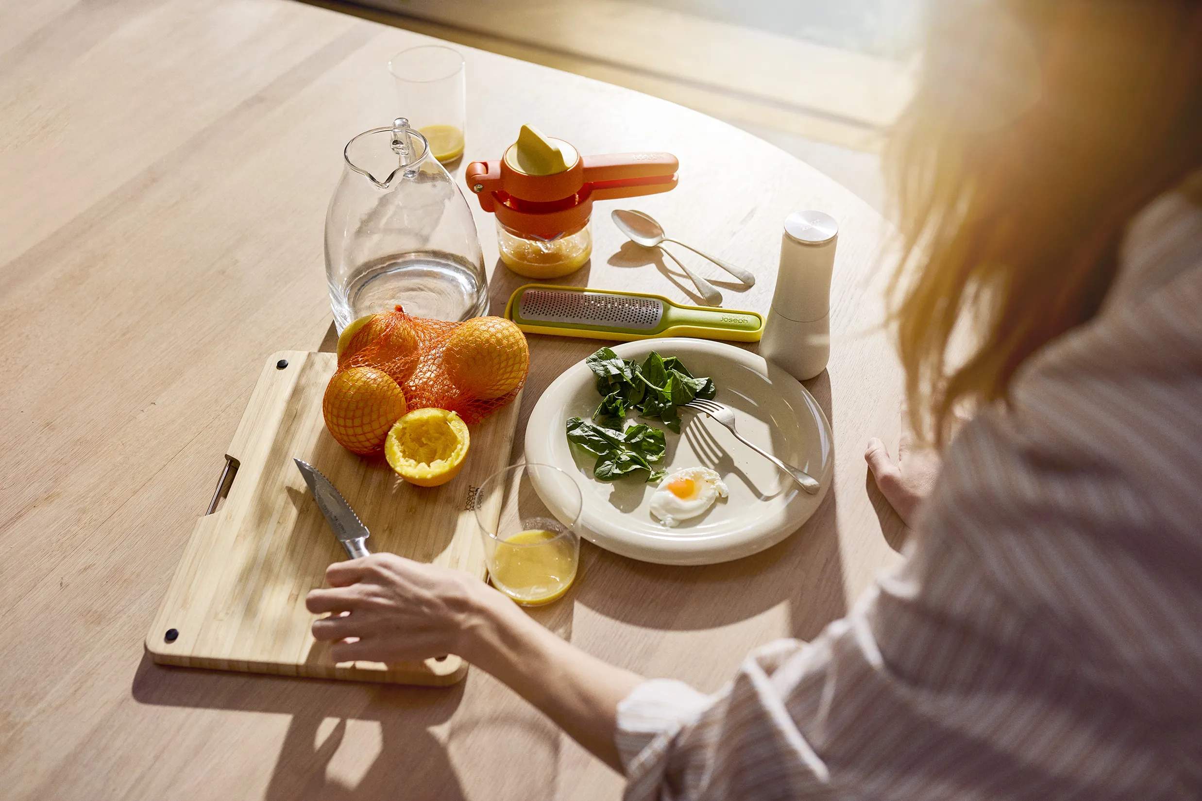 Joseph Joseph Rivejern Nest Grate & Zest Rivejernsæt - 2 dele i Green/Yellow, 2