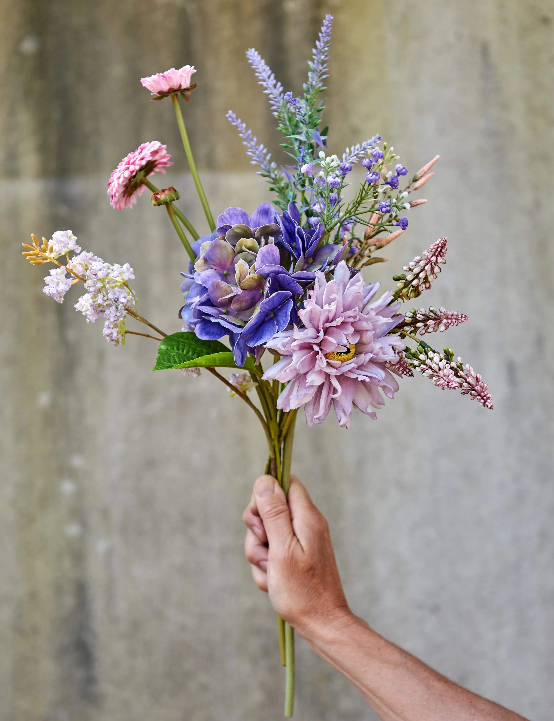 Speedtsberg Kunstige blomster Kunstig Blomst - Tusindfryd i Rosa, 2
