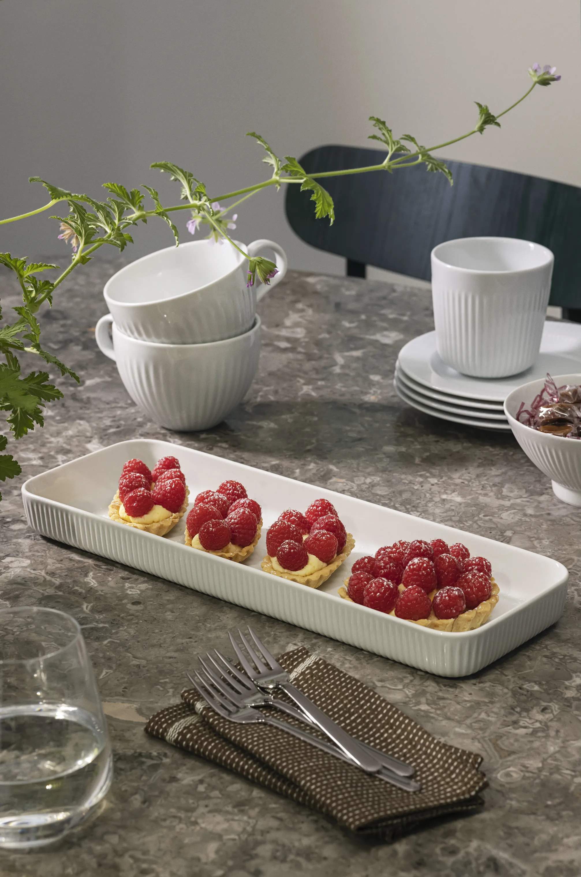 Eva Trio Serveringsfade Legio Nova Serveringsfad i B37 x L13 cm, 3