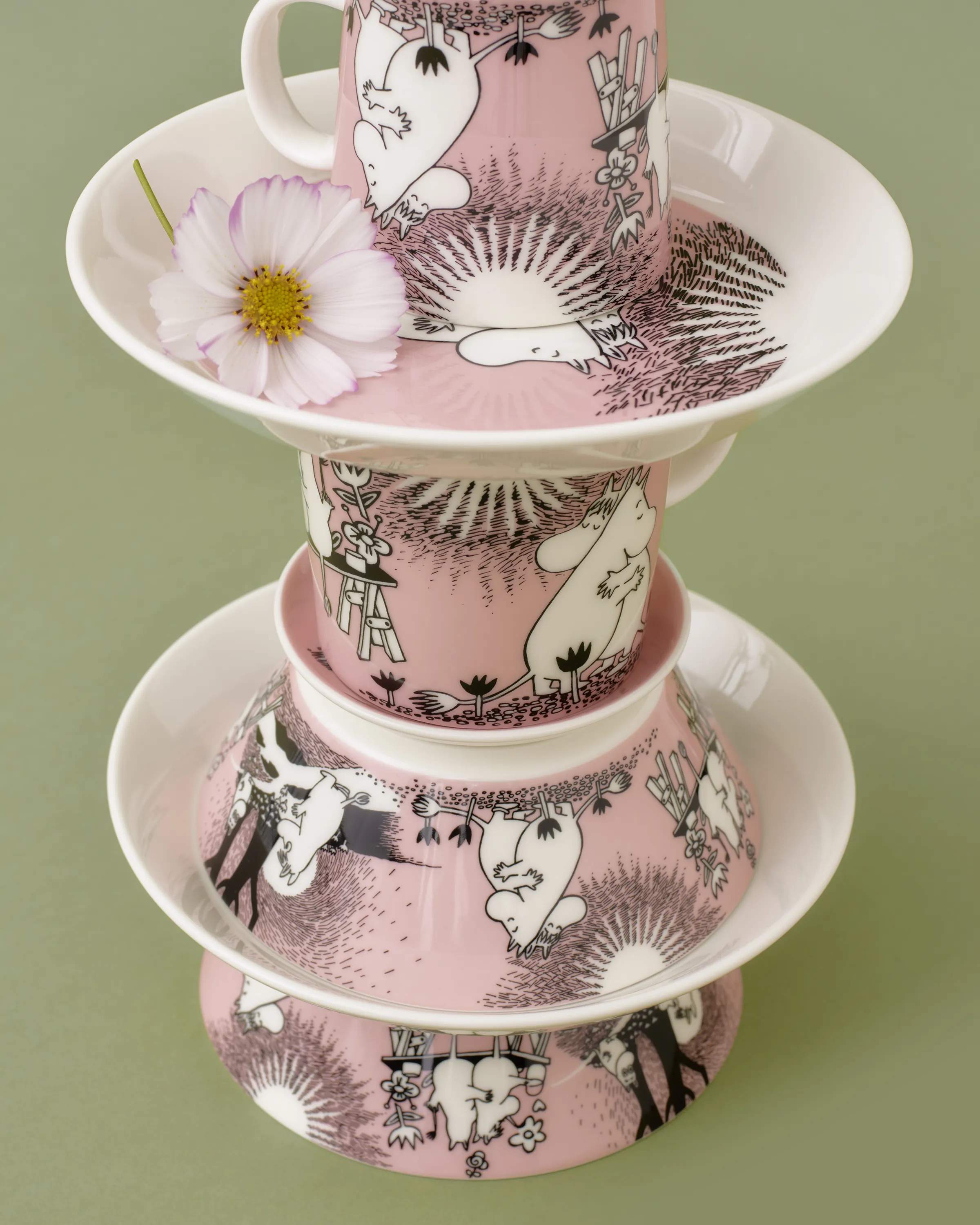 Moomin Arabia Frokosttallerkener Ferieklar Tallerken - Kærester i Kærester, 2