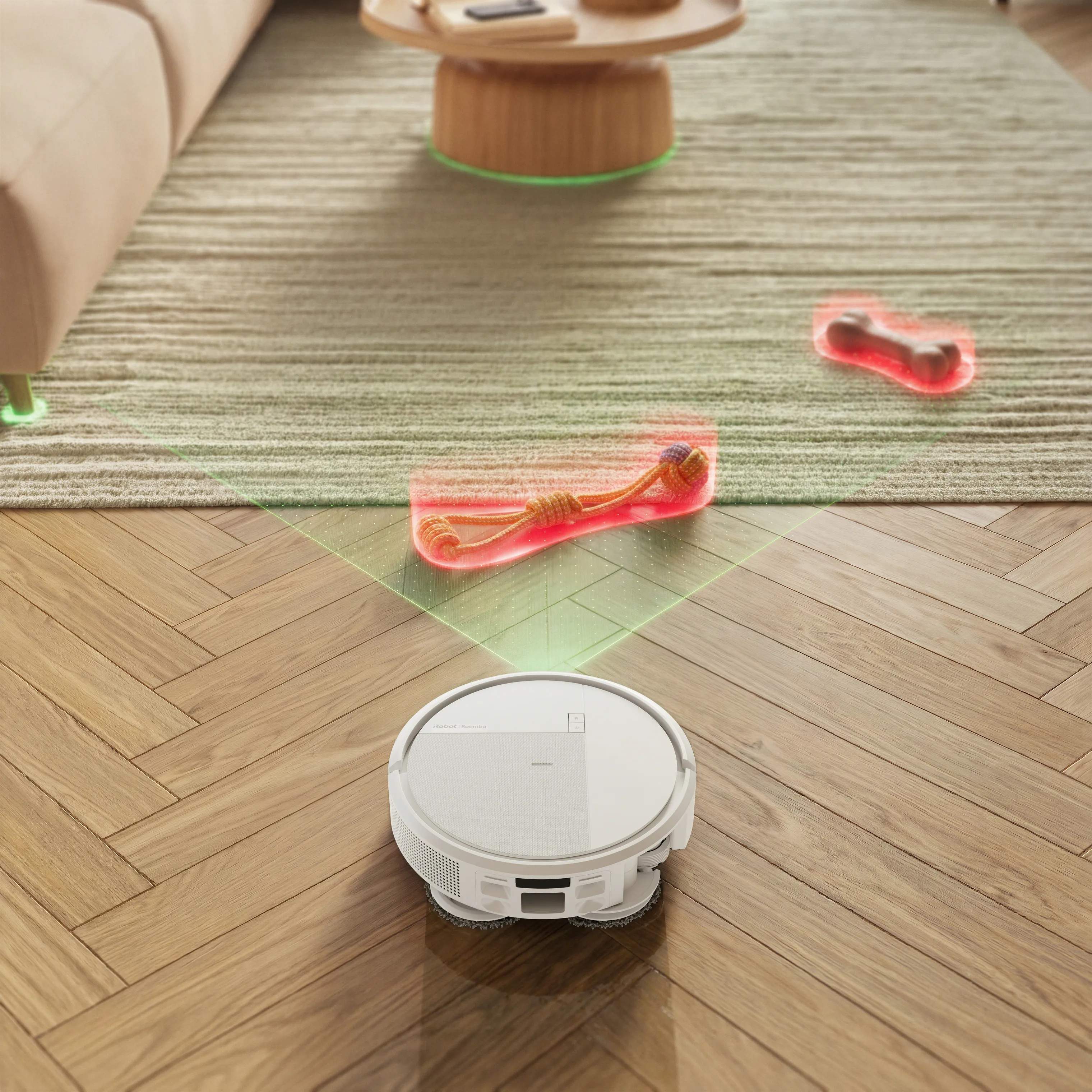 iRobot Robotstøvsugere Roomba Combo Robotstøvsuger 415 i Hvid, 5