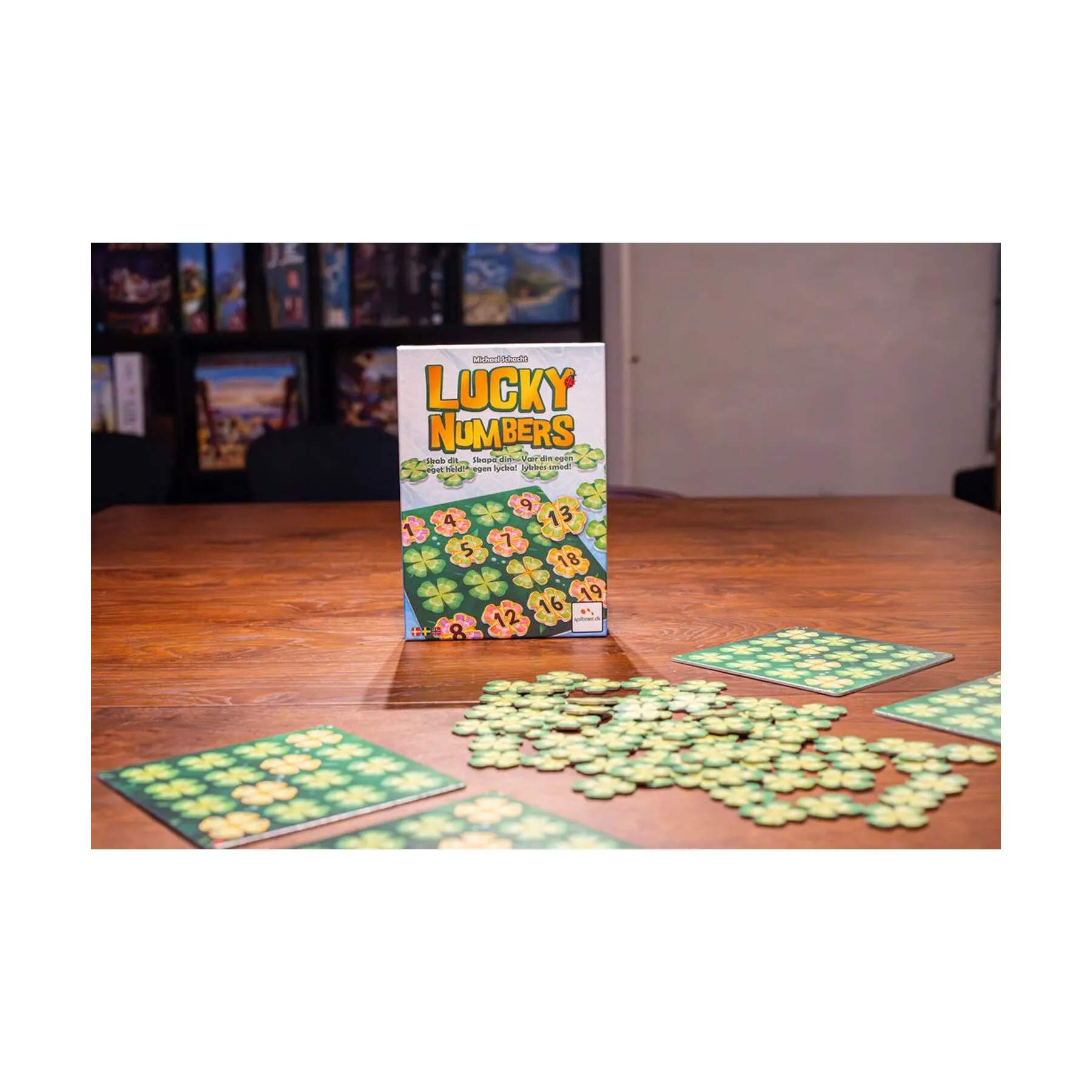 Spilbræt Spil Brætspil - Lucky Numbers i Multifarvet, 3