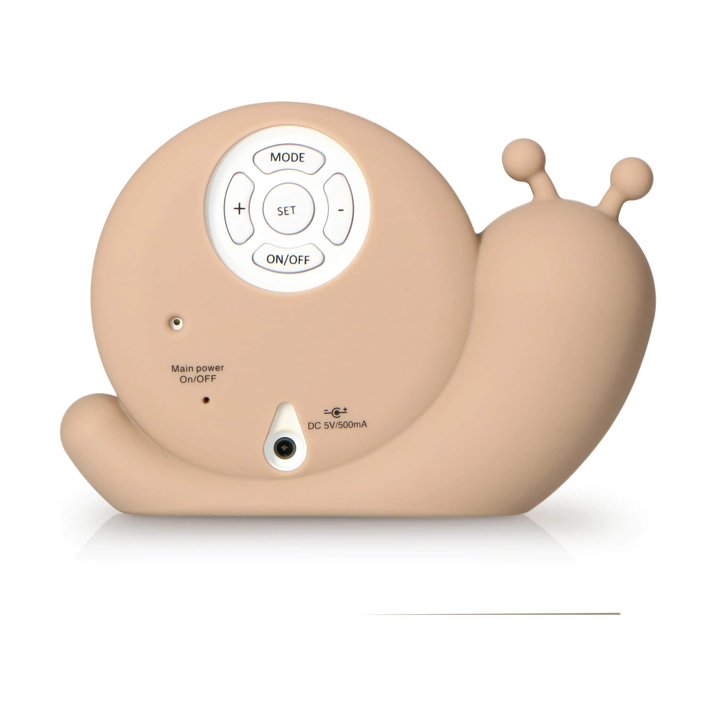 Alecto Baby Vækkeure Søvntræner - BC110BE Simon i Beige, 4