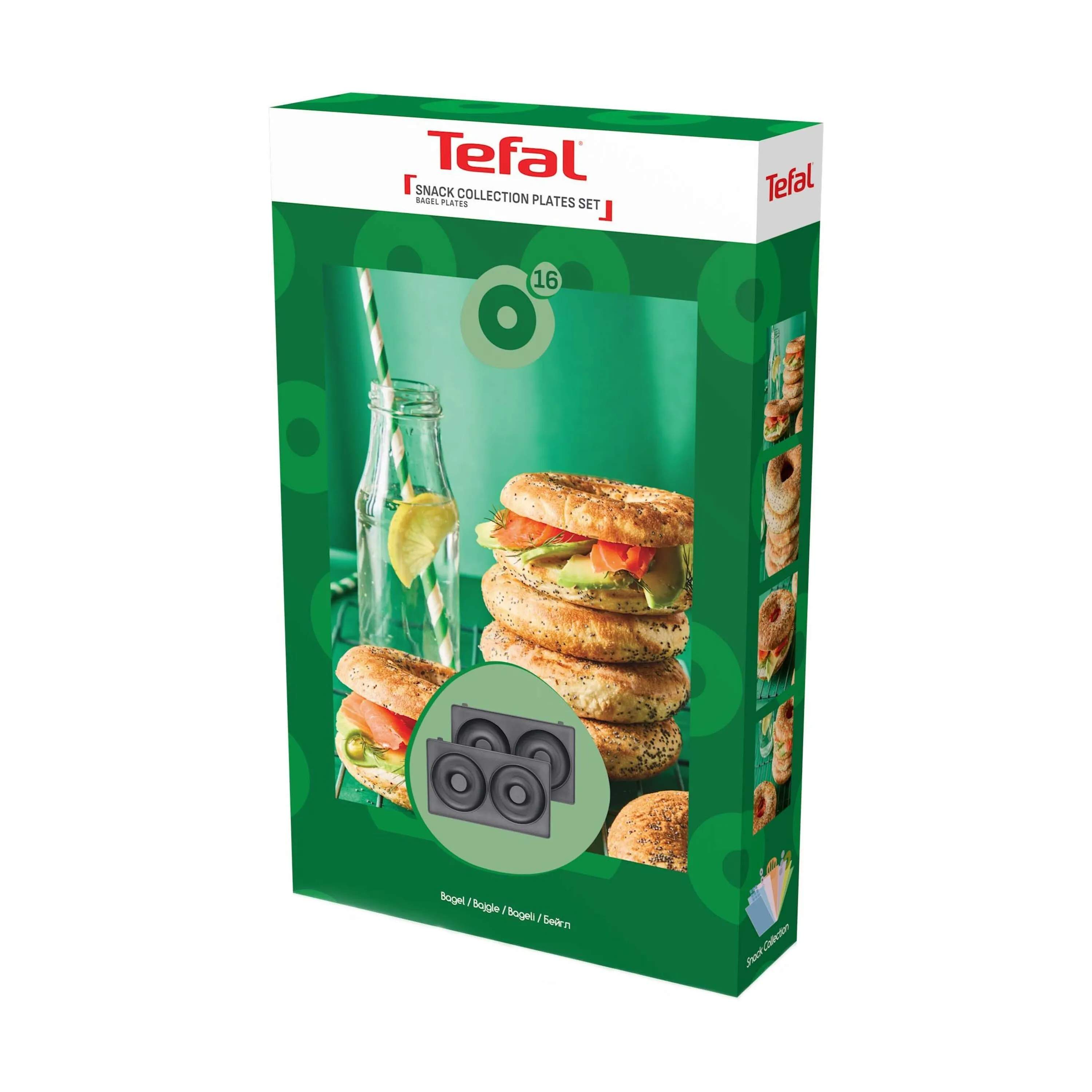 Tefal Bordgrill Snack Collection Plade - Bagels i Bagels, 1