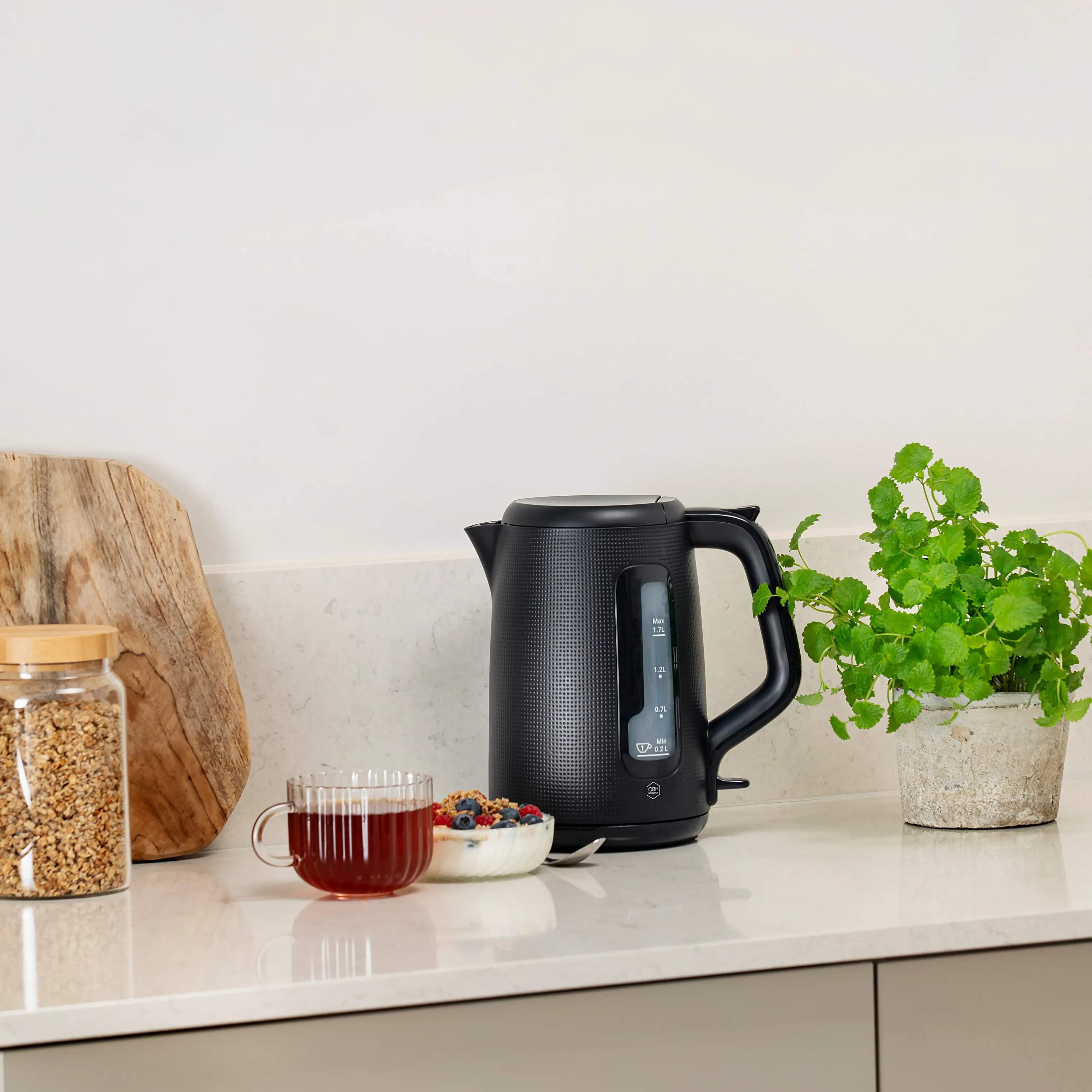 OBH Nordica Elkedler Morning Elkedel i Sort, 2