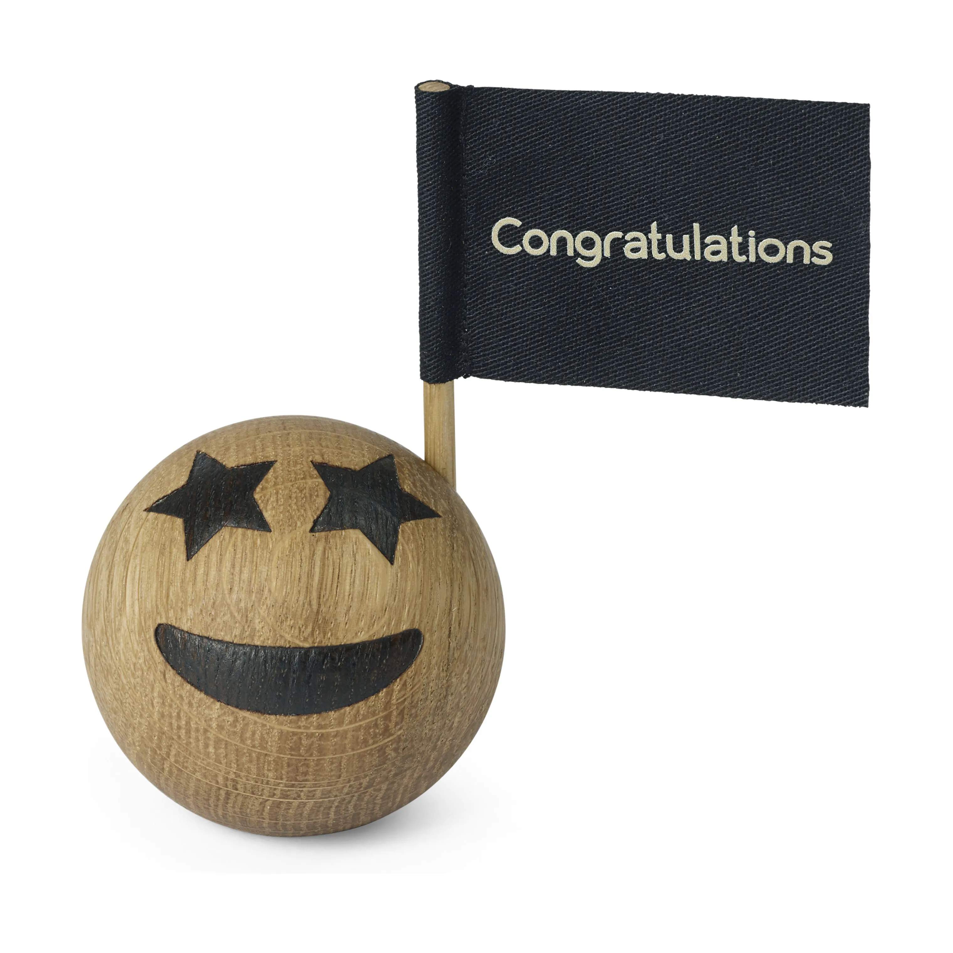 Celebration Figur - Congratulations, natur, large