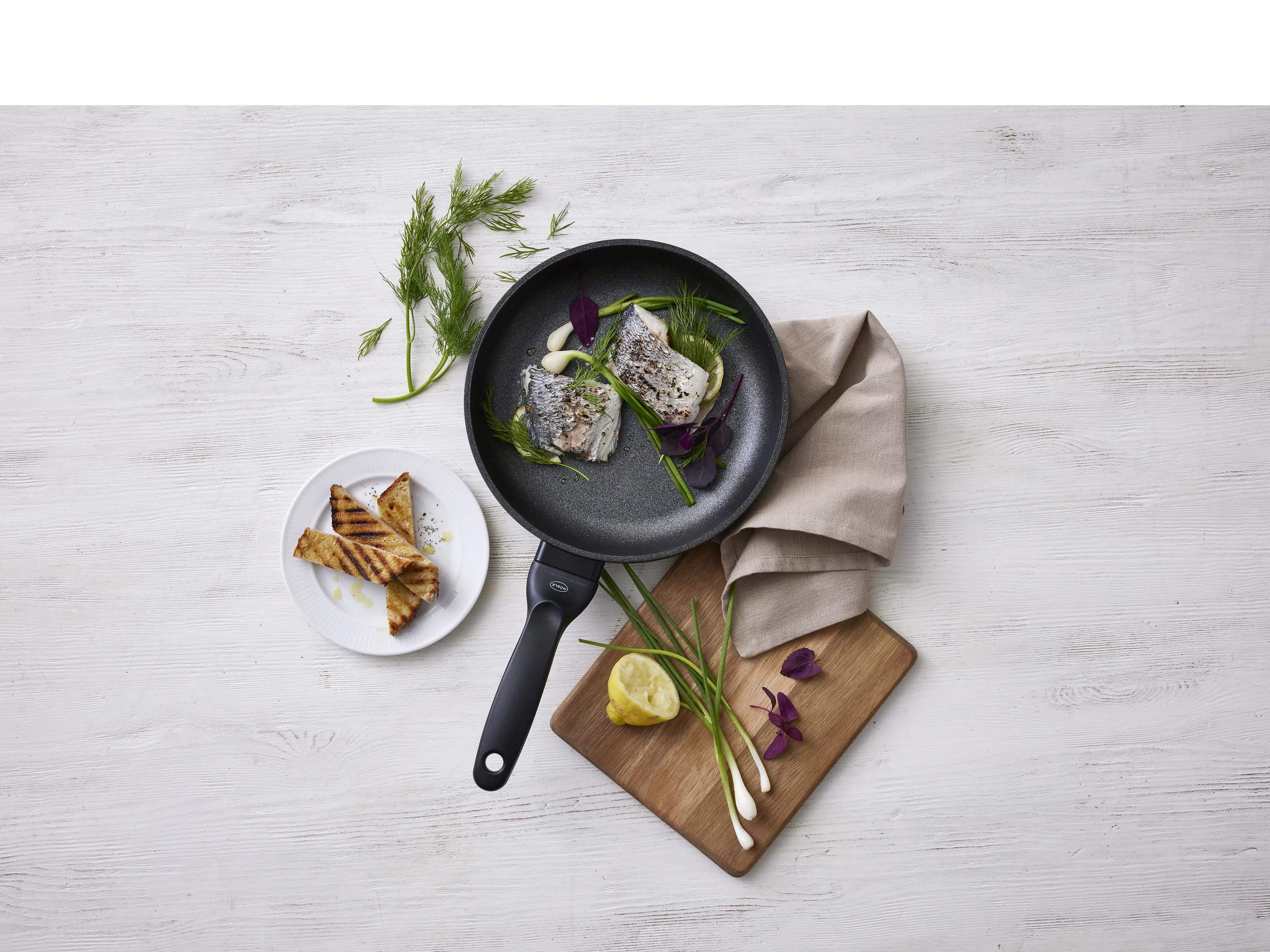 Pillivuyt Frokosttallerkener Plissé Frokosttallerken i Hvid, 20 cm, 3