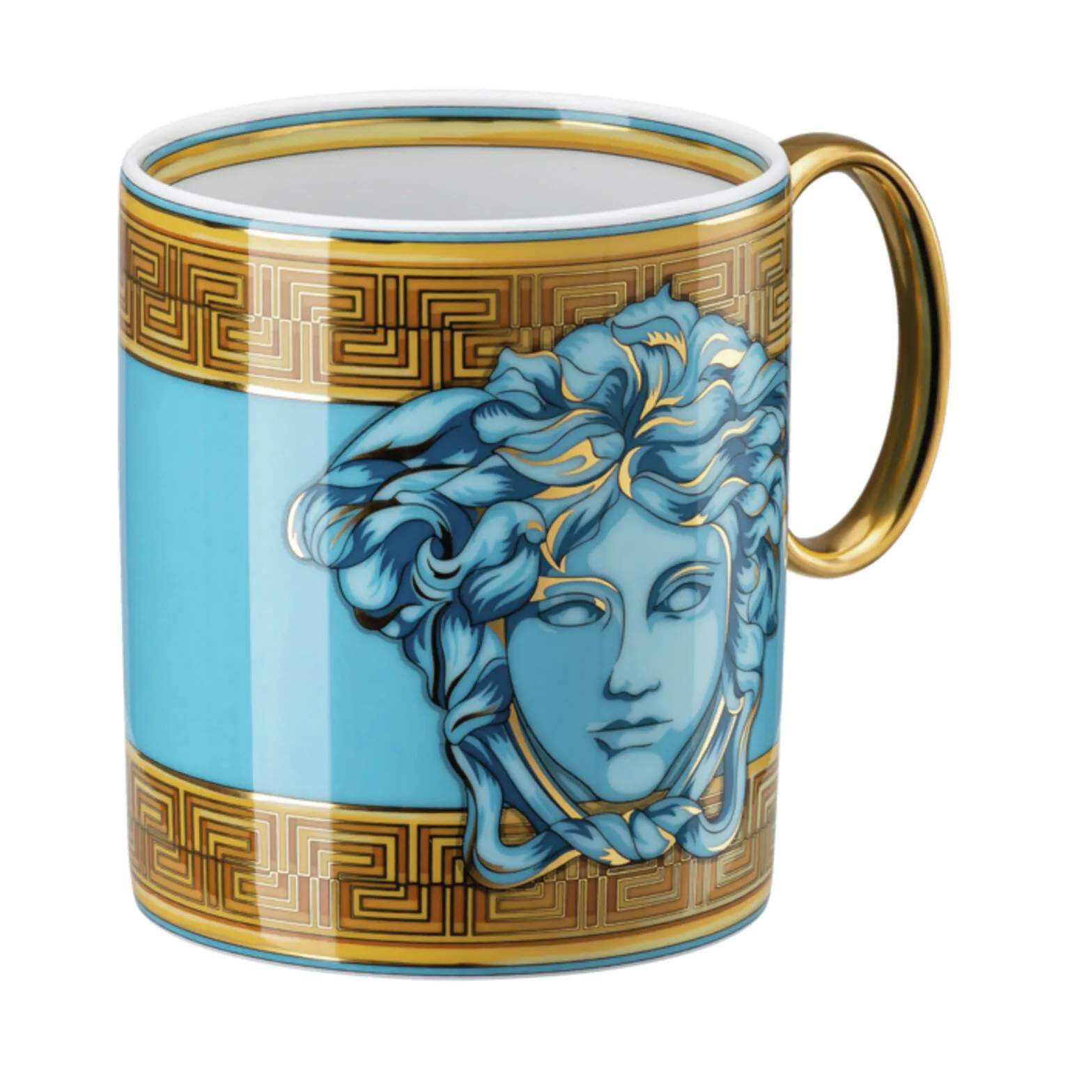 Versace Krus og kopper med hank Blue Coin Krus i Grøn, 3