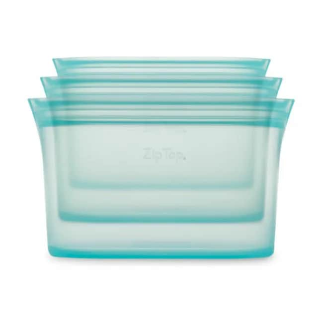 Dish Set Poser - 3 stk., teal, large