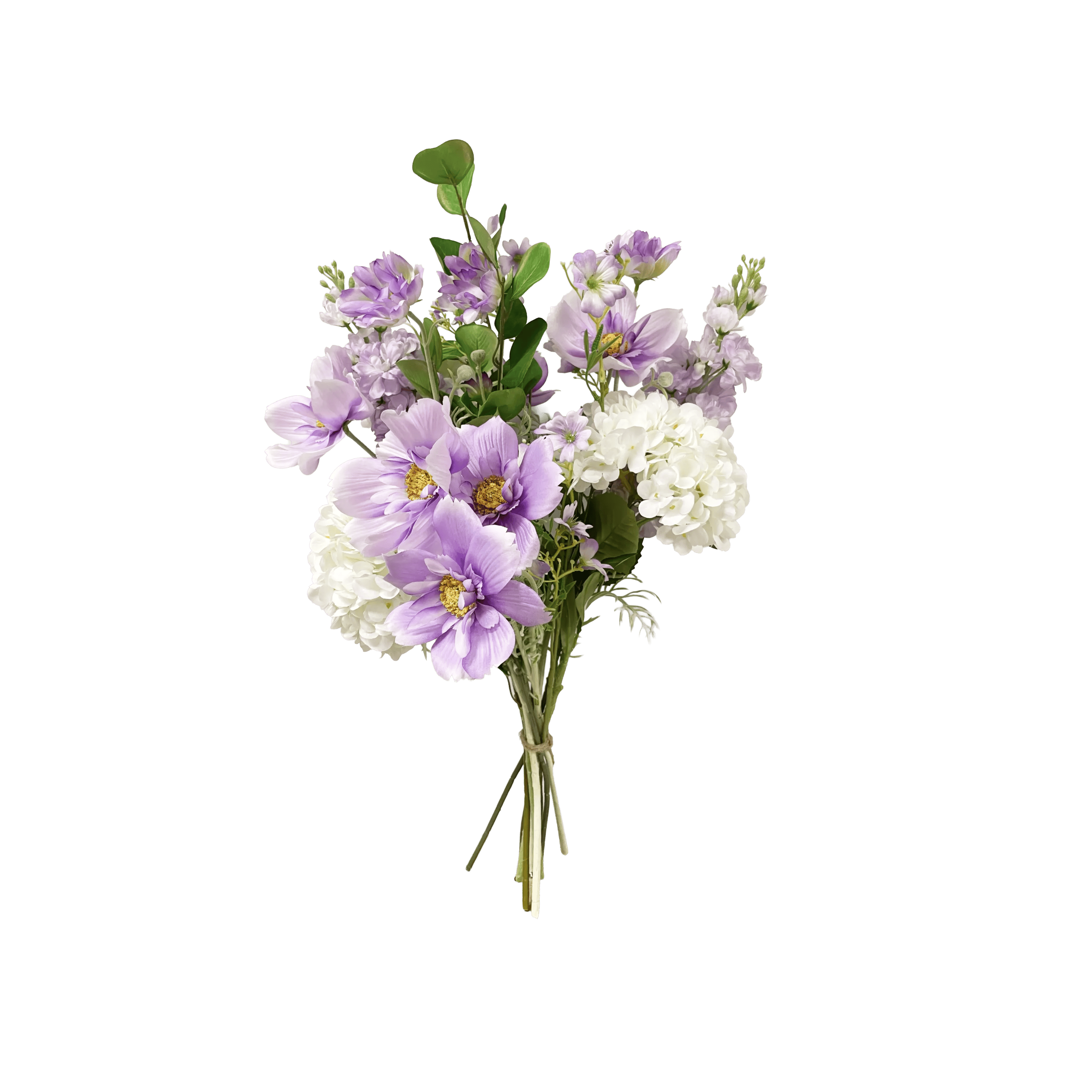 everbloom Kunstige blomster Kunstig Blomsterbuket i Lilla/grøn 2, 1