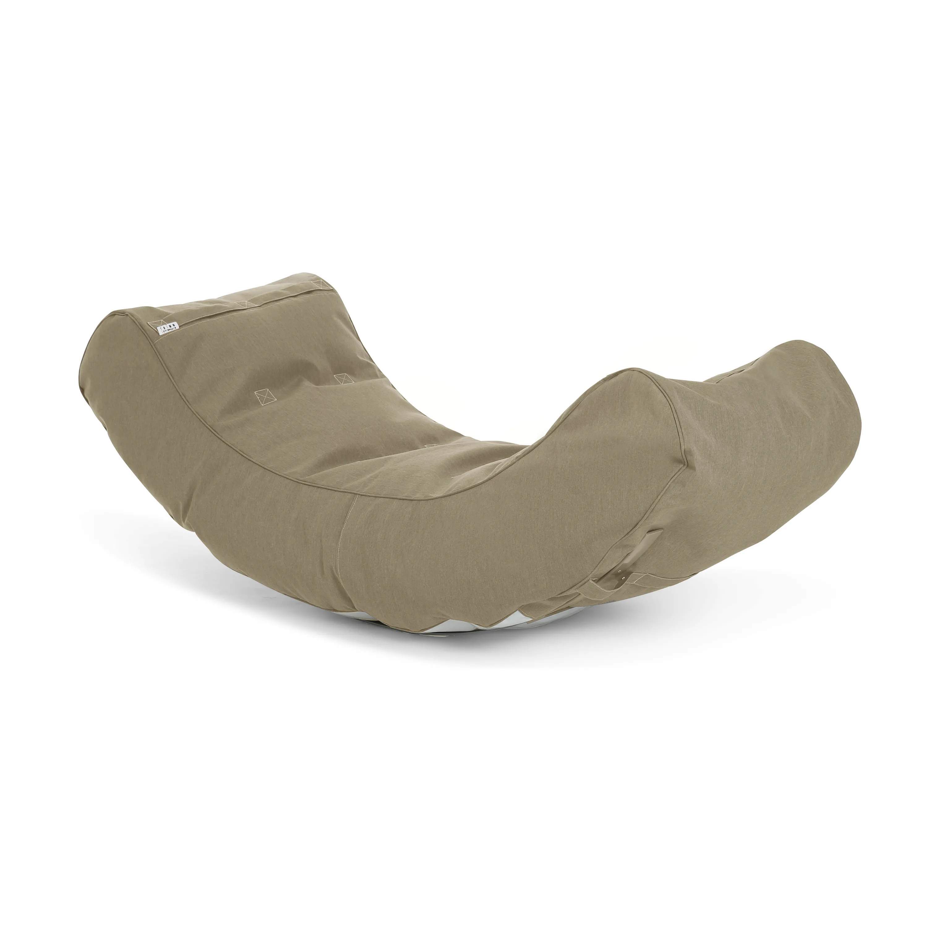 Half Moon Liggestol, taupe, large