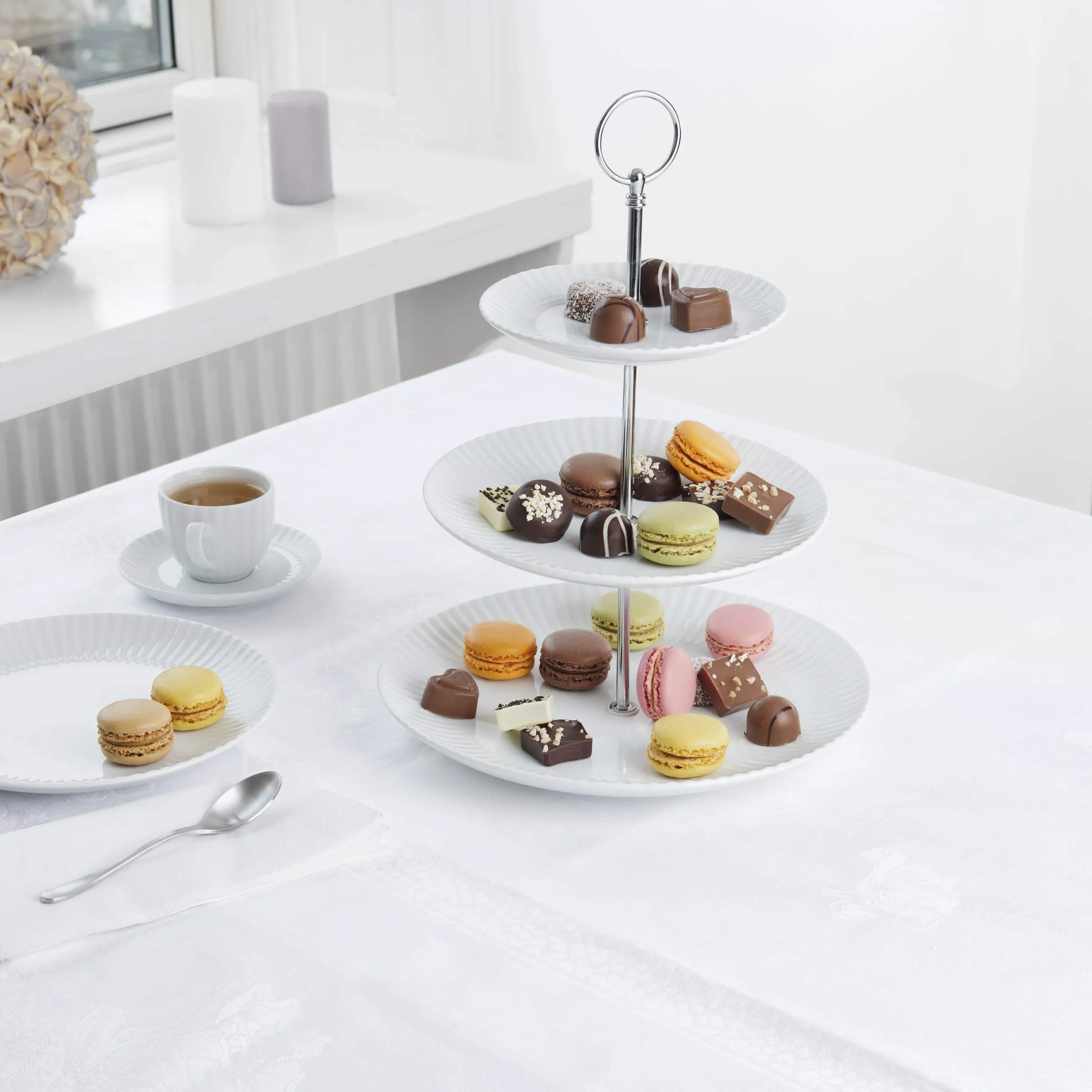 CASA Living Etagere Daisy Etagere i Hvid, 2