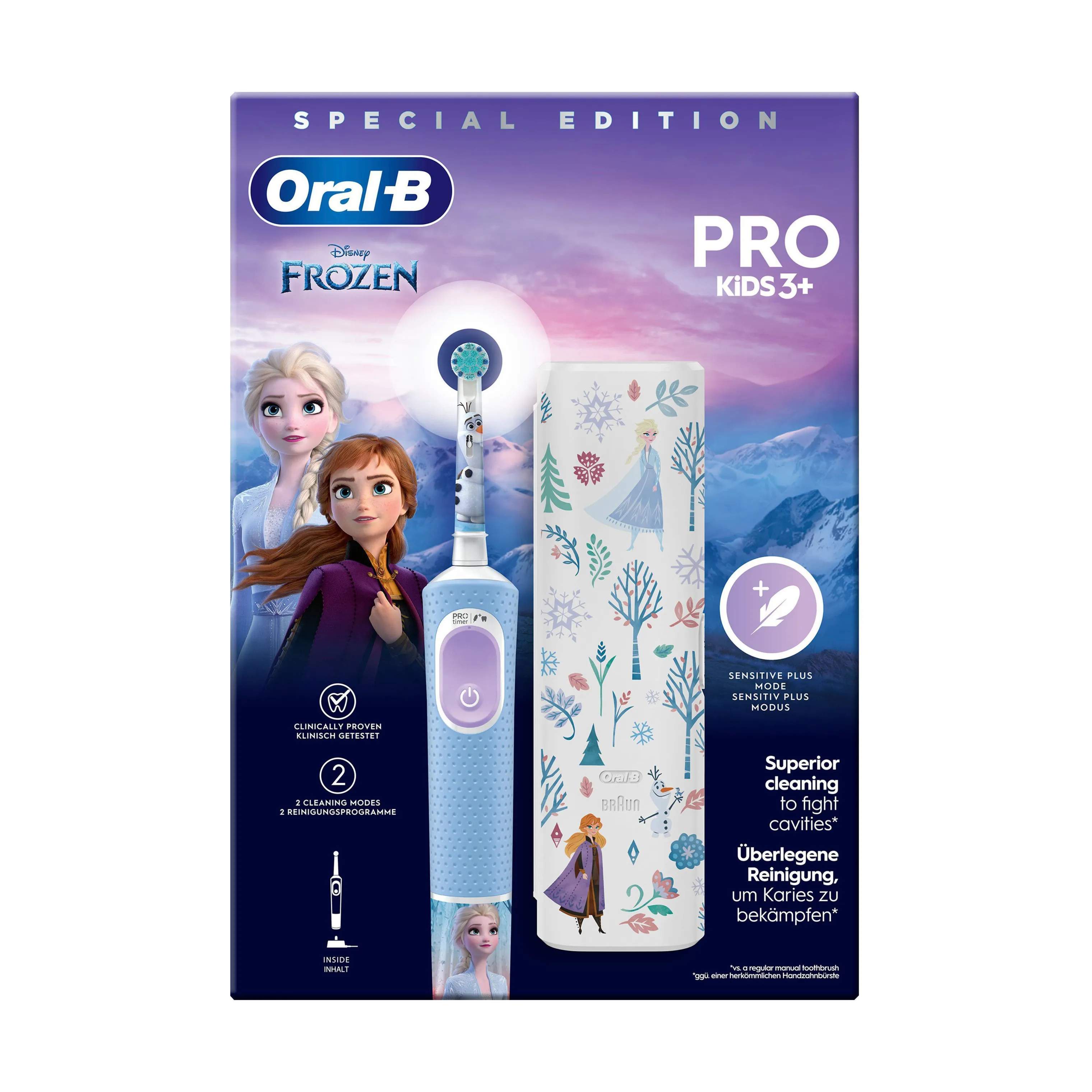 Vitality Pro Kids Elektrisk Tandbørste - Frozen, frozen, large