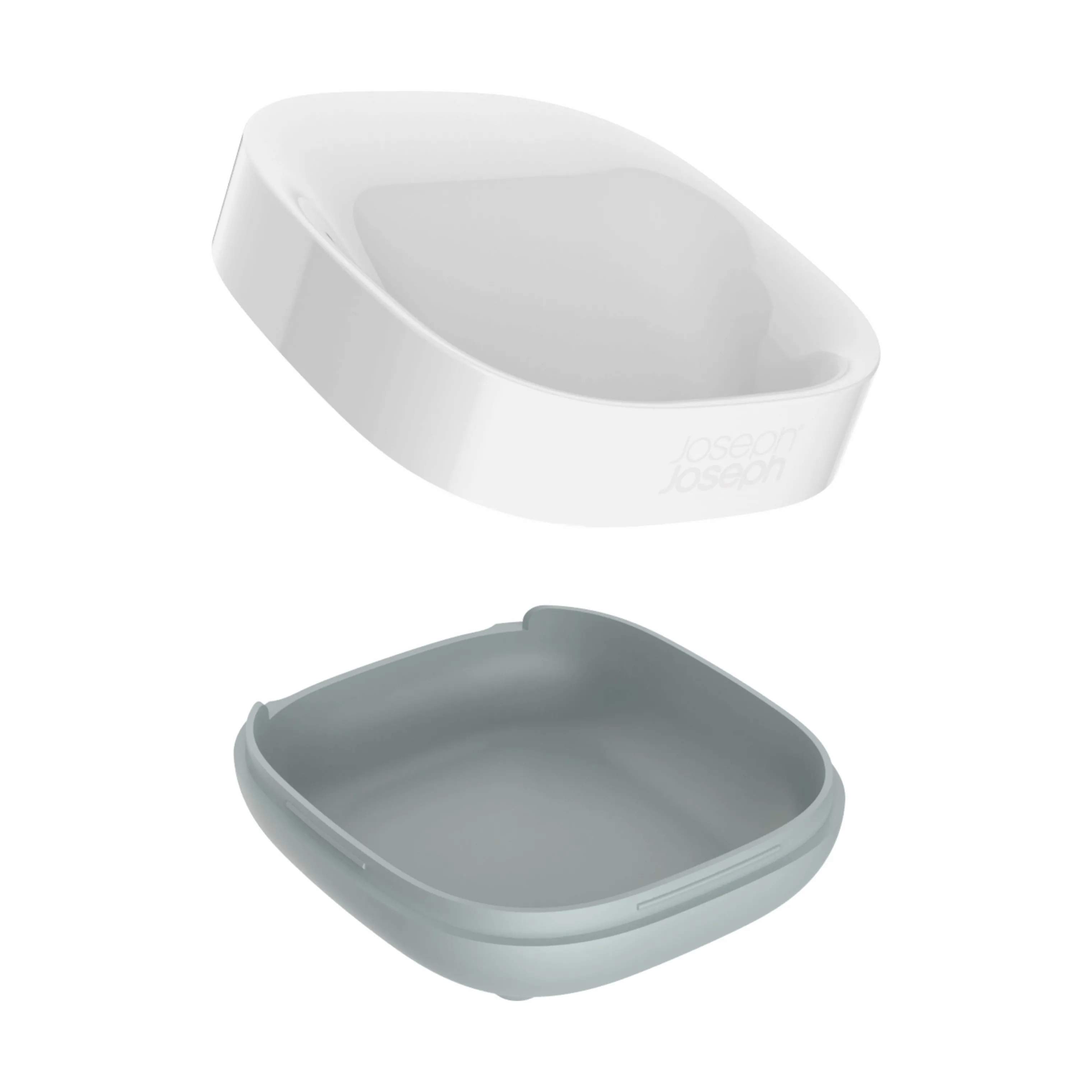 Joseph Joseph Sæbedispensere Slim Sæbeskål i Grey/White, 8,5 cm, 3