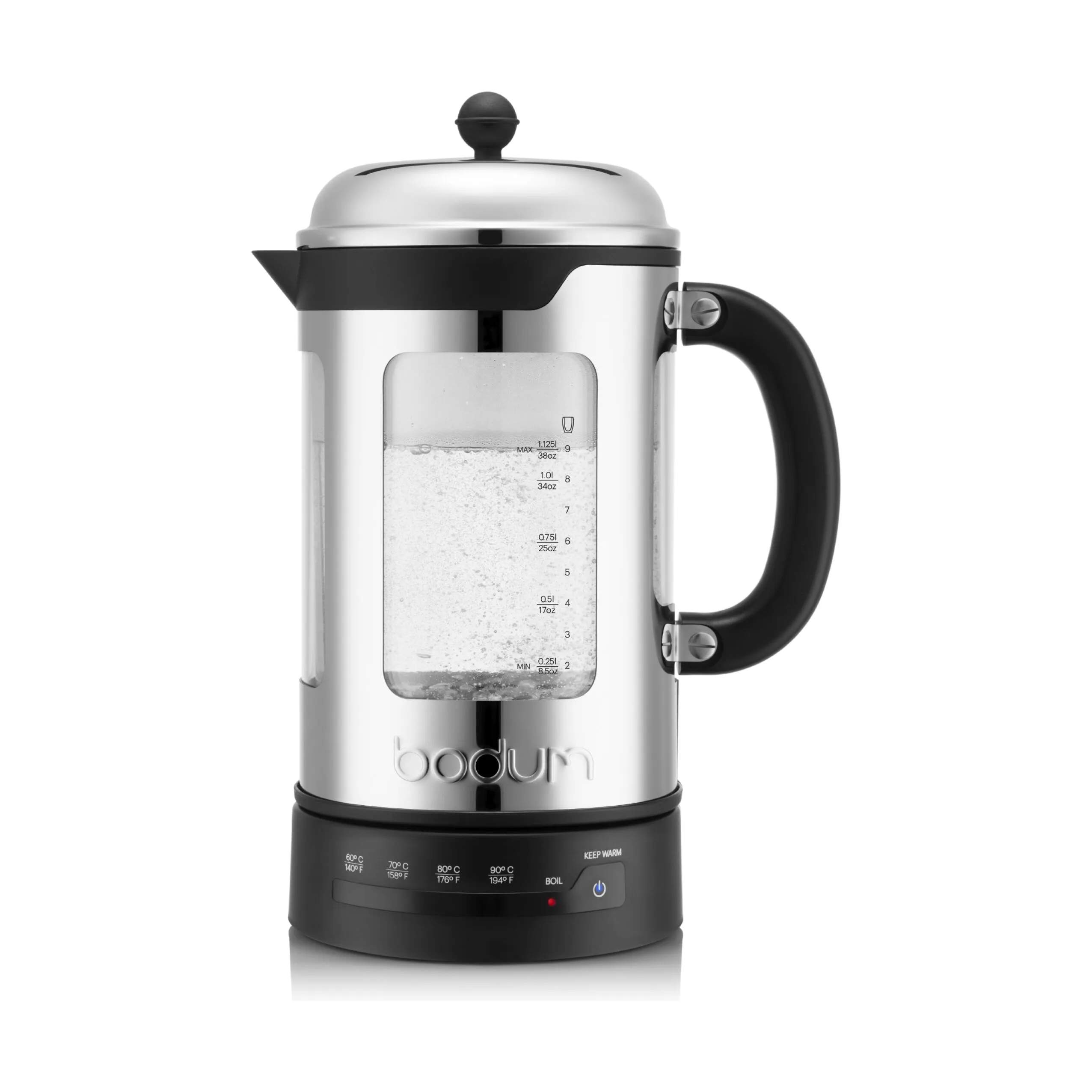 Bodum Elkedler Chambord Elkedel i Forkromet, 1