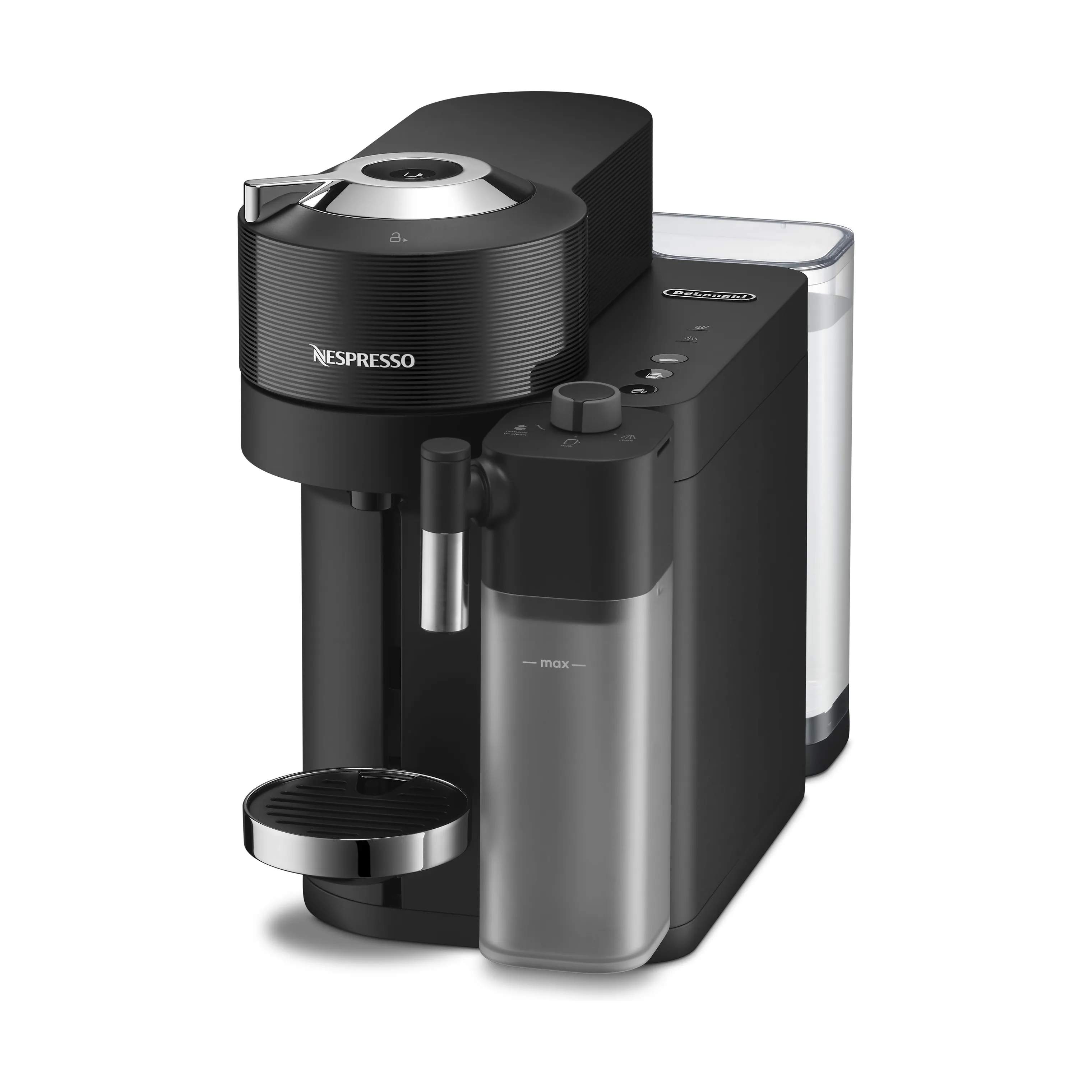 Nespresso kapselmaskiner Vertuo Next Vertuo Lattissima Kapsel Kaffemaskine i Sort, 7