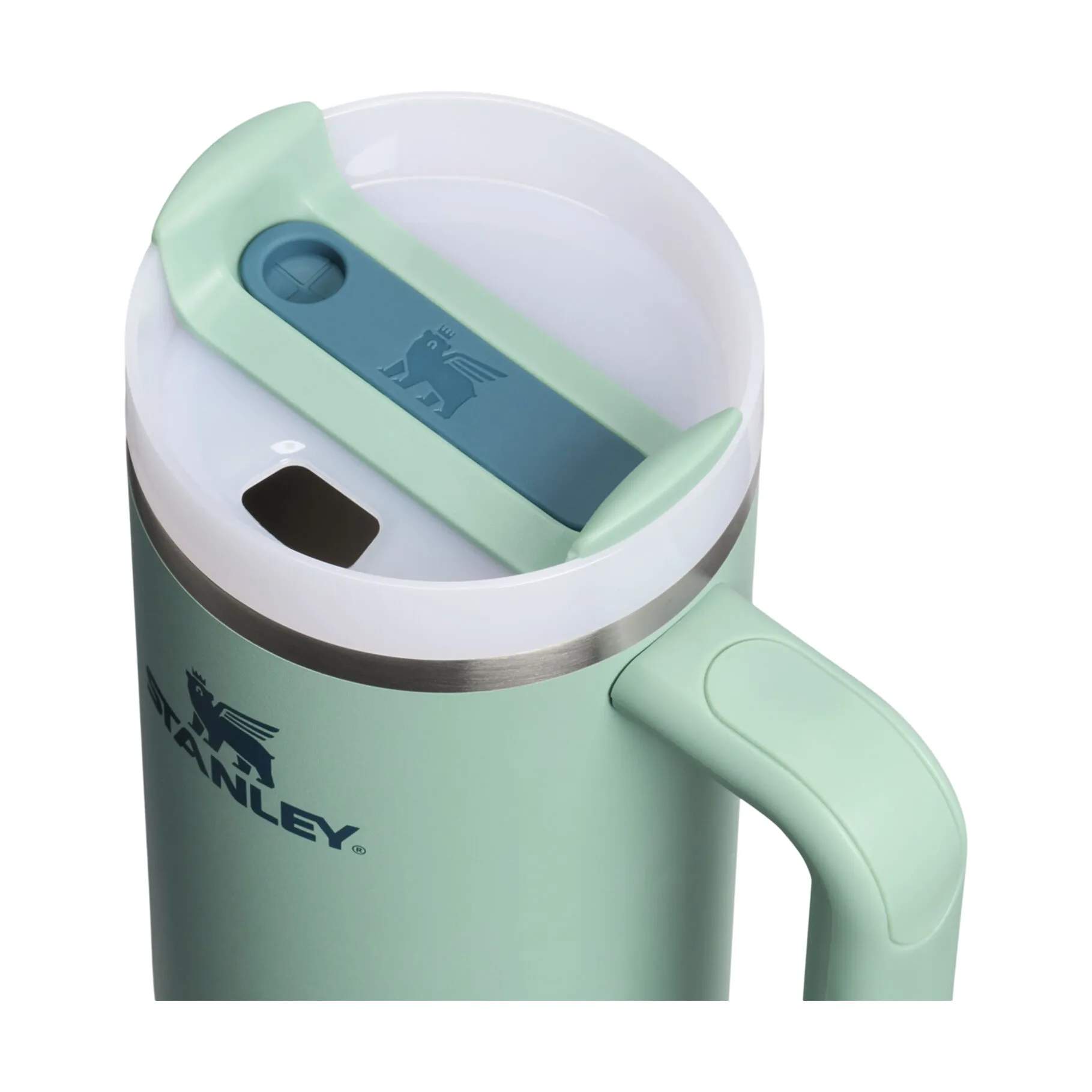 Stanley To go kopper The Quencher H2.0 Flowstate Tumbler i Spring green, 0.89 L, 3