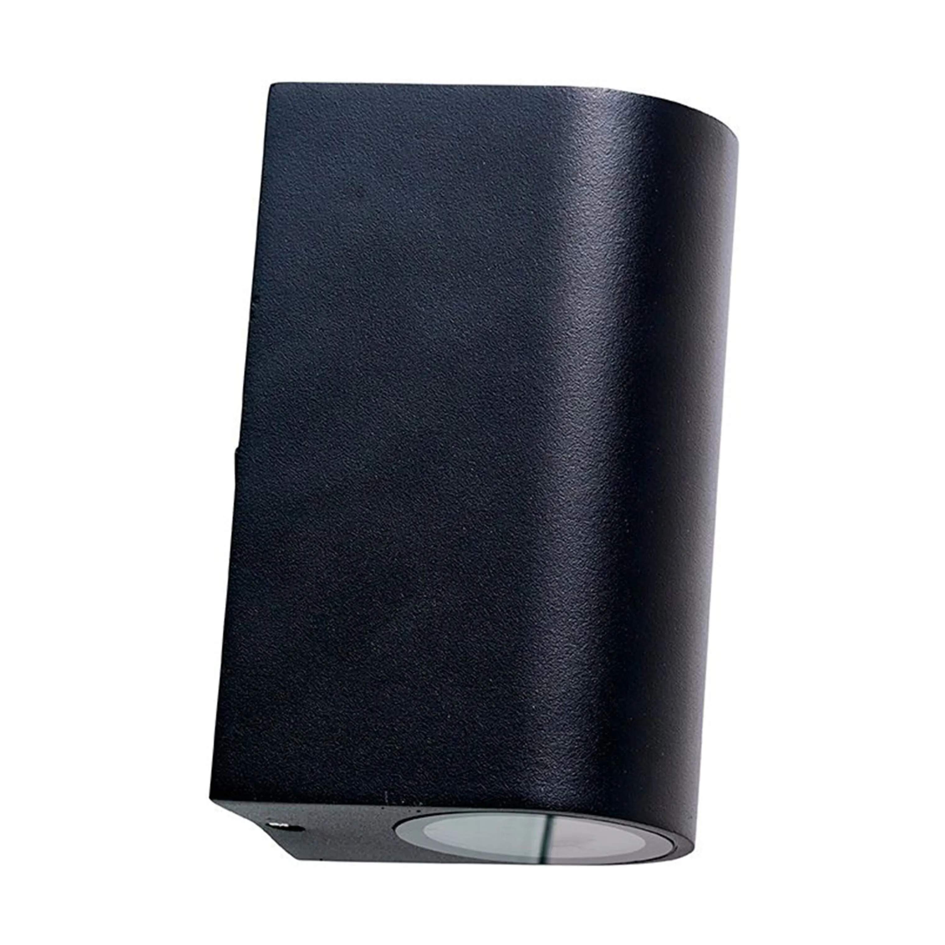 Dyberg Larsen Udendørs væglamper Læsø Udendørs Væglampe i Sort, 14,5 cm, 1