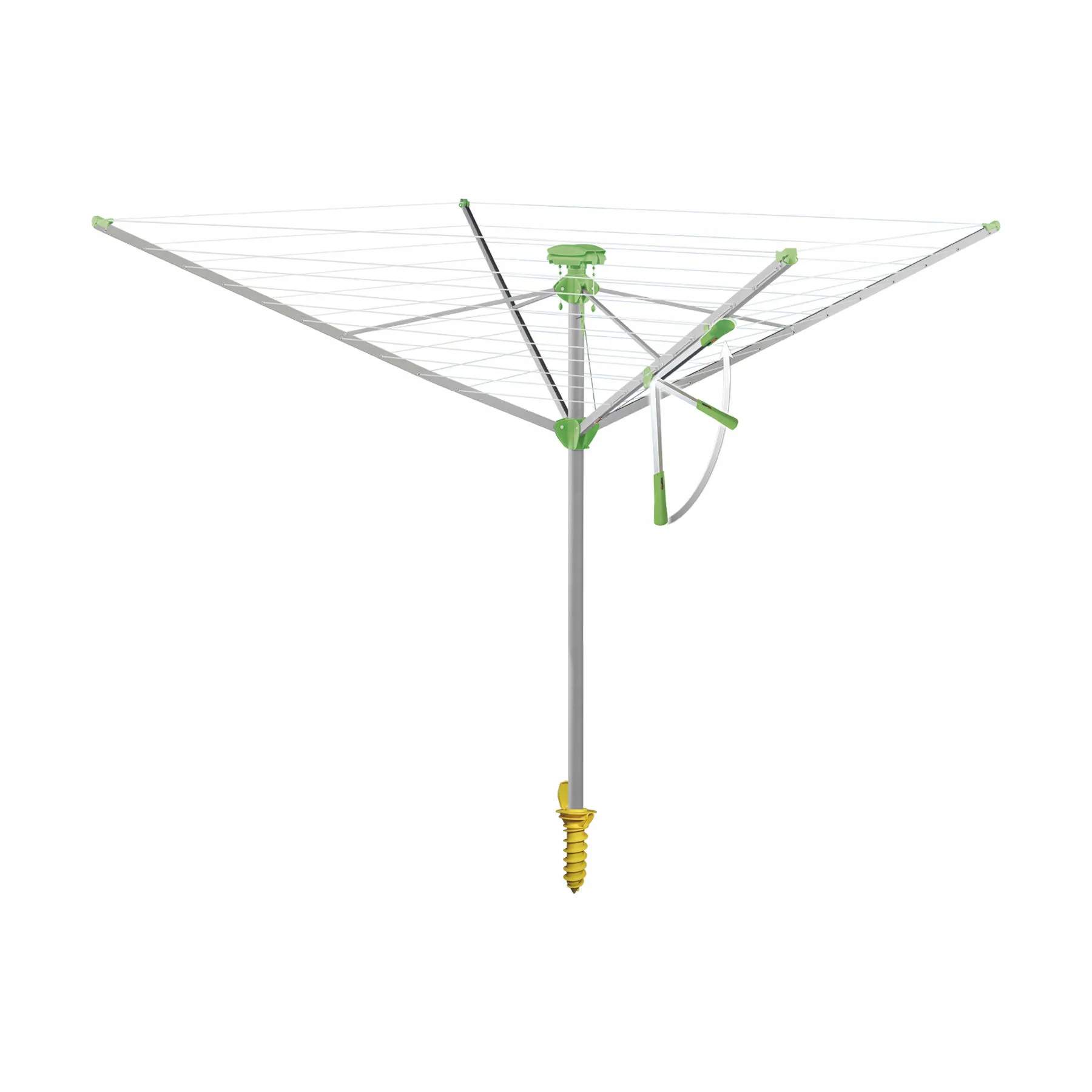 Nova Plus Easy paraplytørrestativ, grå/grøn, large