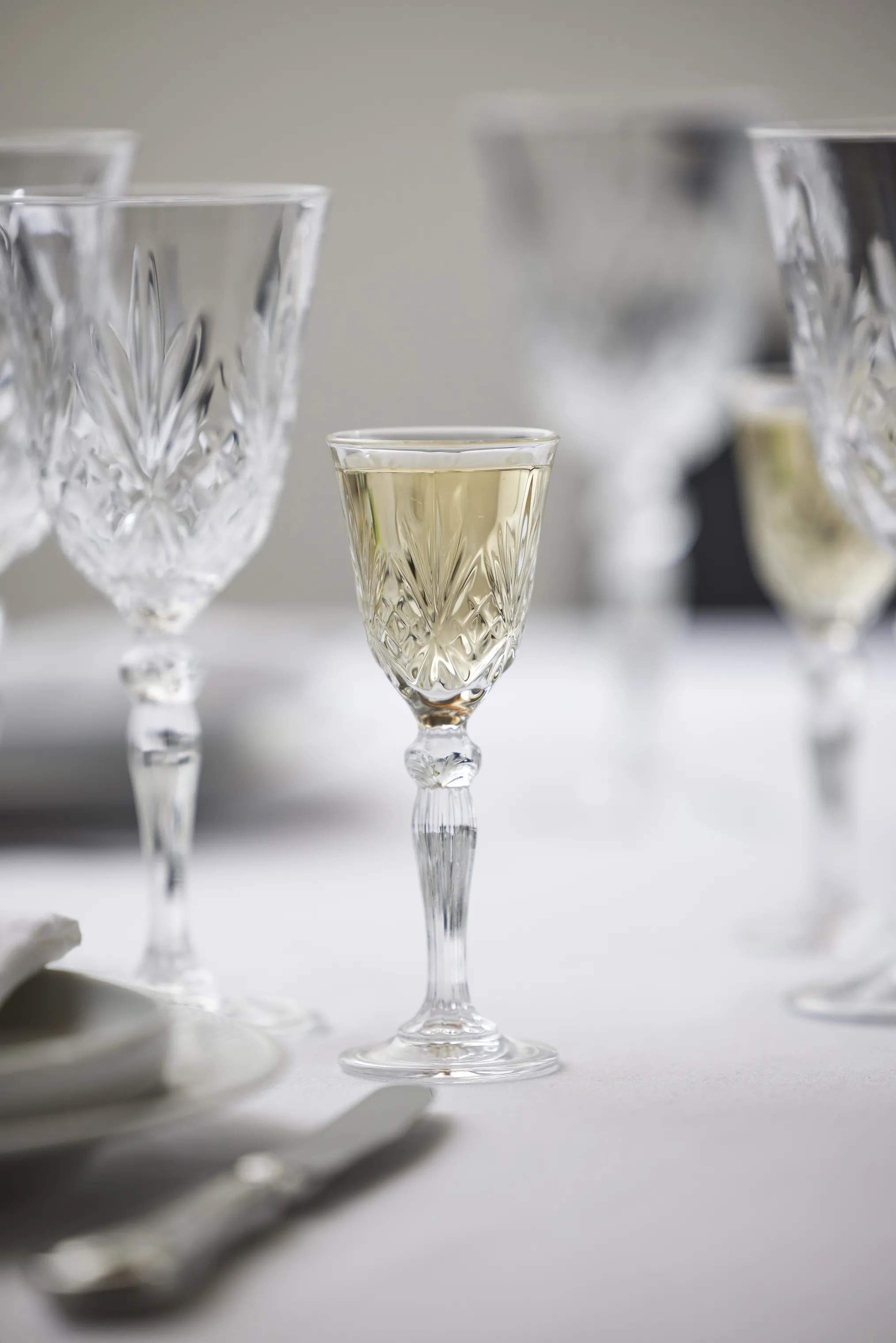 Lyngby Glas Snapseglas Melodia Snapseglas - 4 stk. i Klar, 2