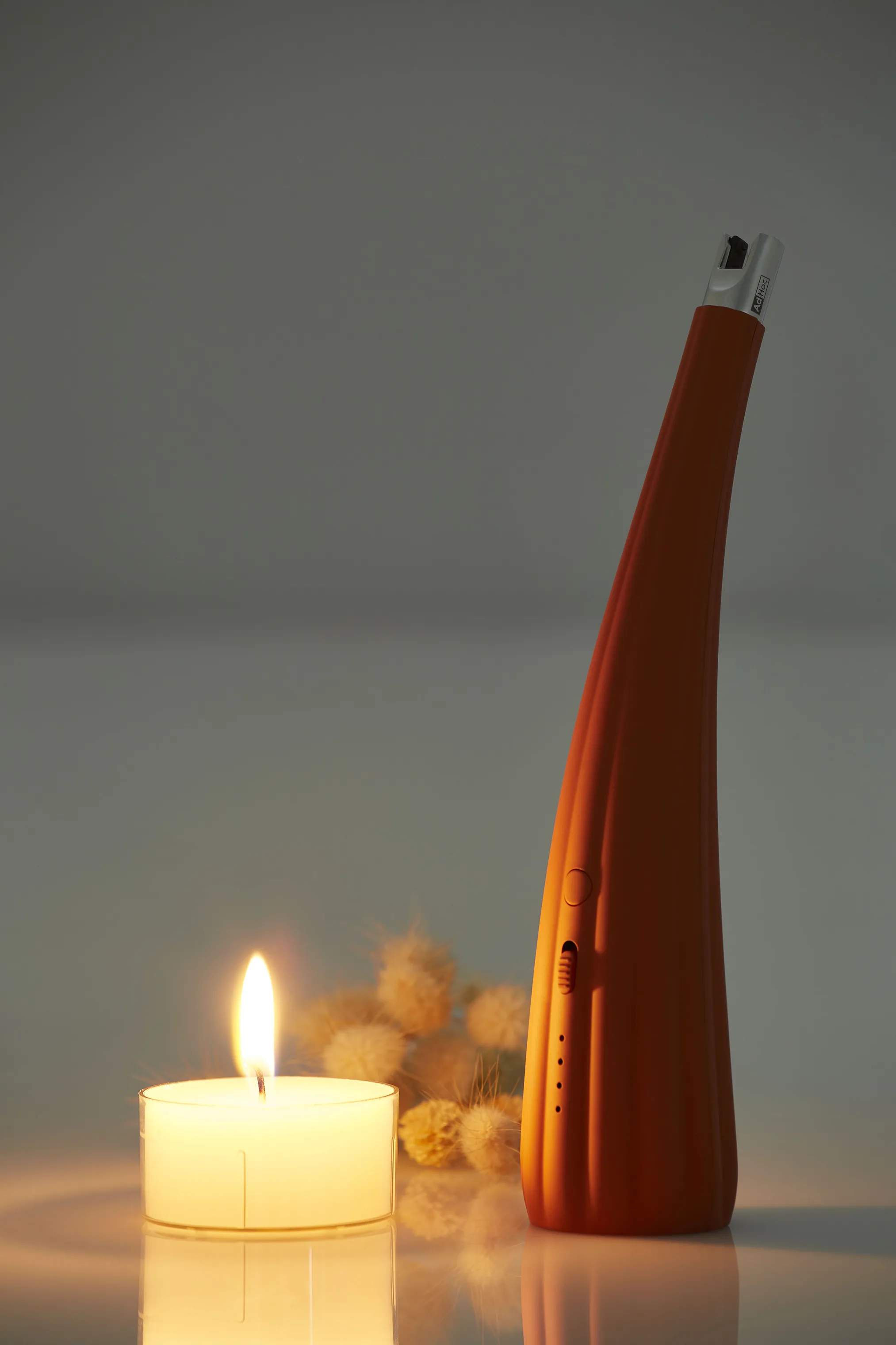 AdHoc Lightere og tændstikker Arc Elektrisk bordlighter i Terracotta, 2