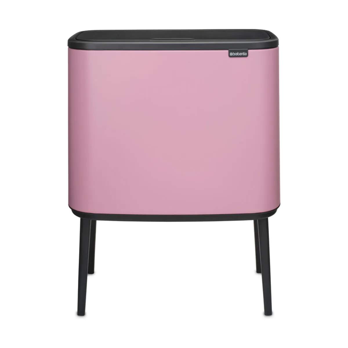 Brabantia Spande uden pedal Bo Touch affaldsspand i Lilac Pink, 11 + 23 liter, 1