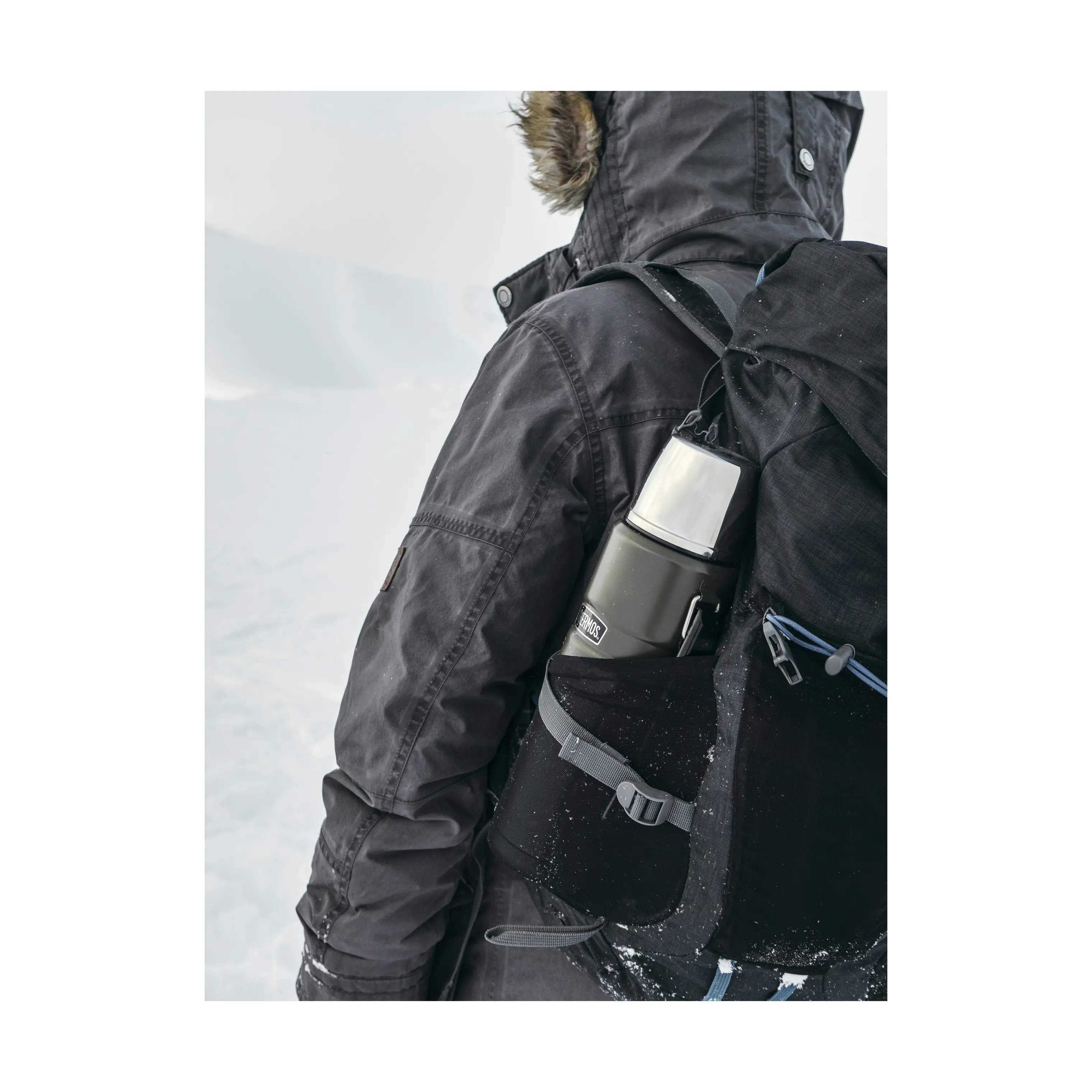 Thermos Termoflasker King Termoflaske i army, 1.2 L, 3
