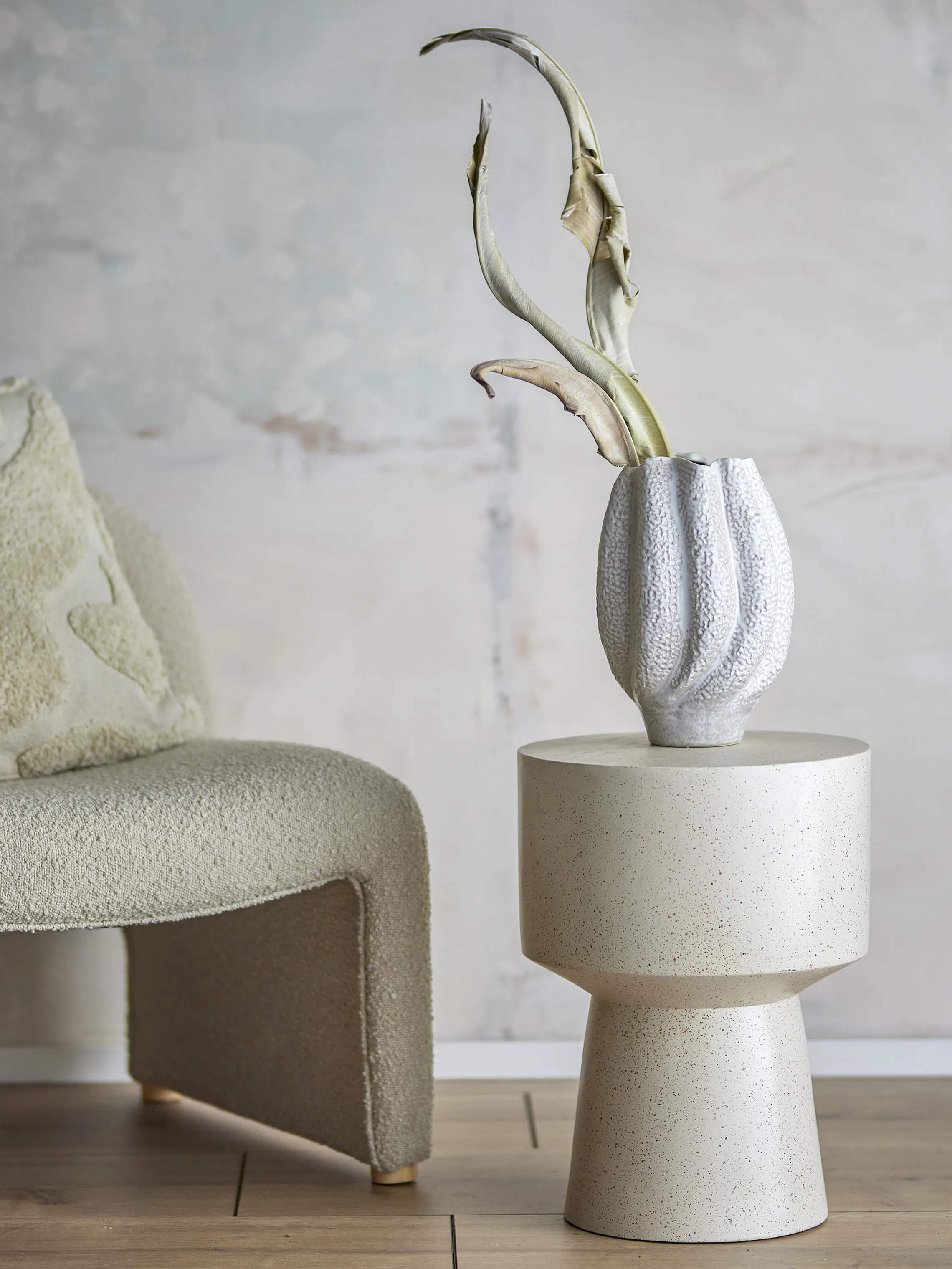 Bloomingville Vaser Cove Vase i Hvid, 3