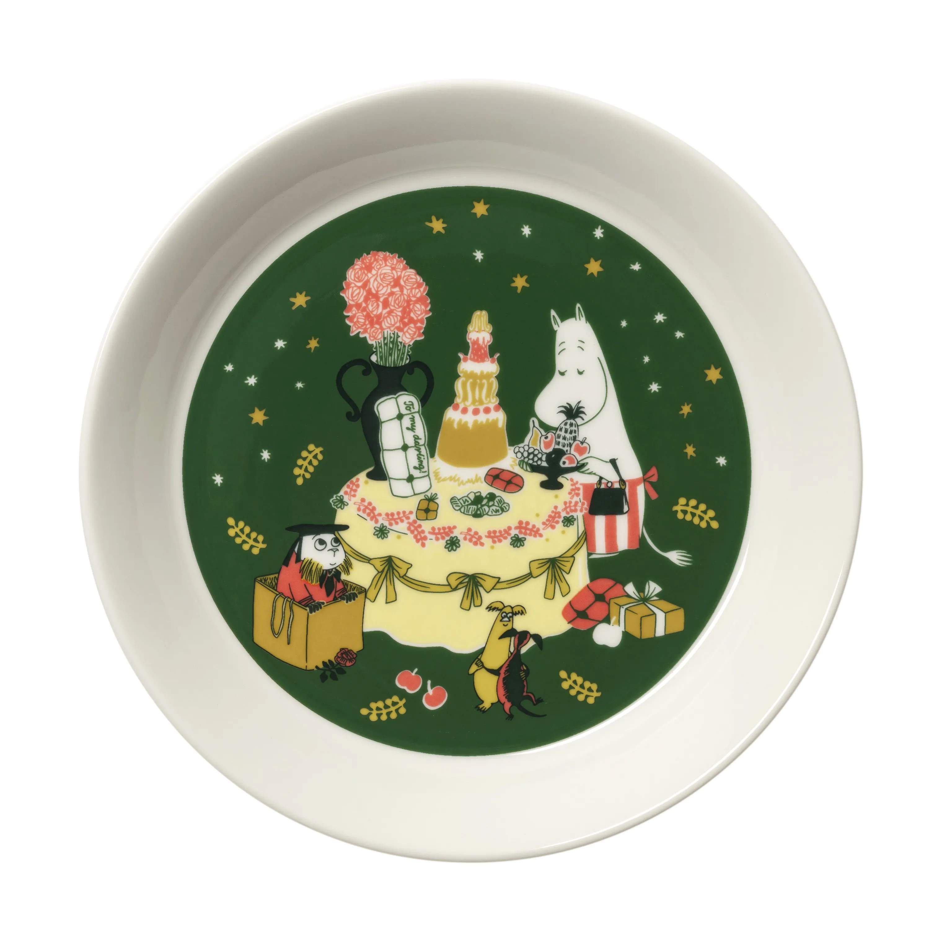 Moomin Arabia Frokosttallerkener Gift of Love Tallerken i Multifarvet, 1
