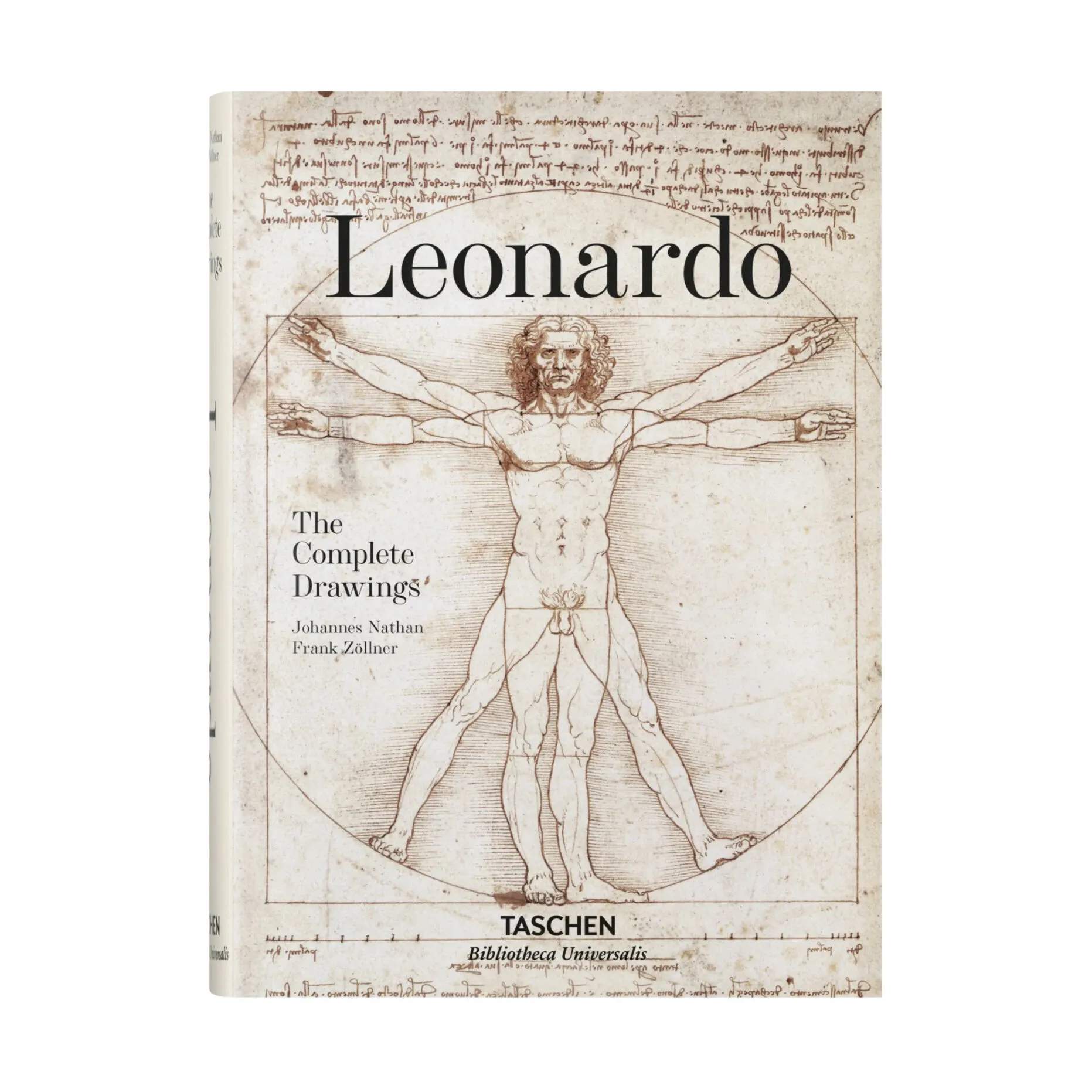 Taschen Øvrige bøger Leonardo – The Complete Drawings i Beige, 1