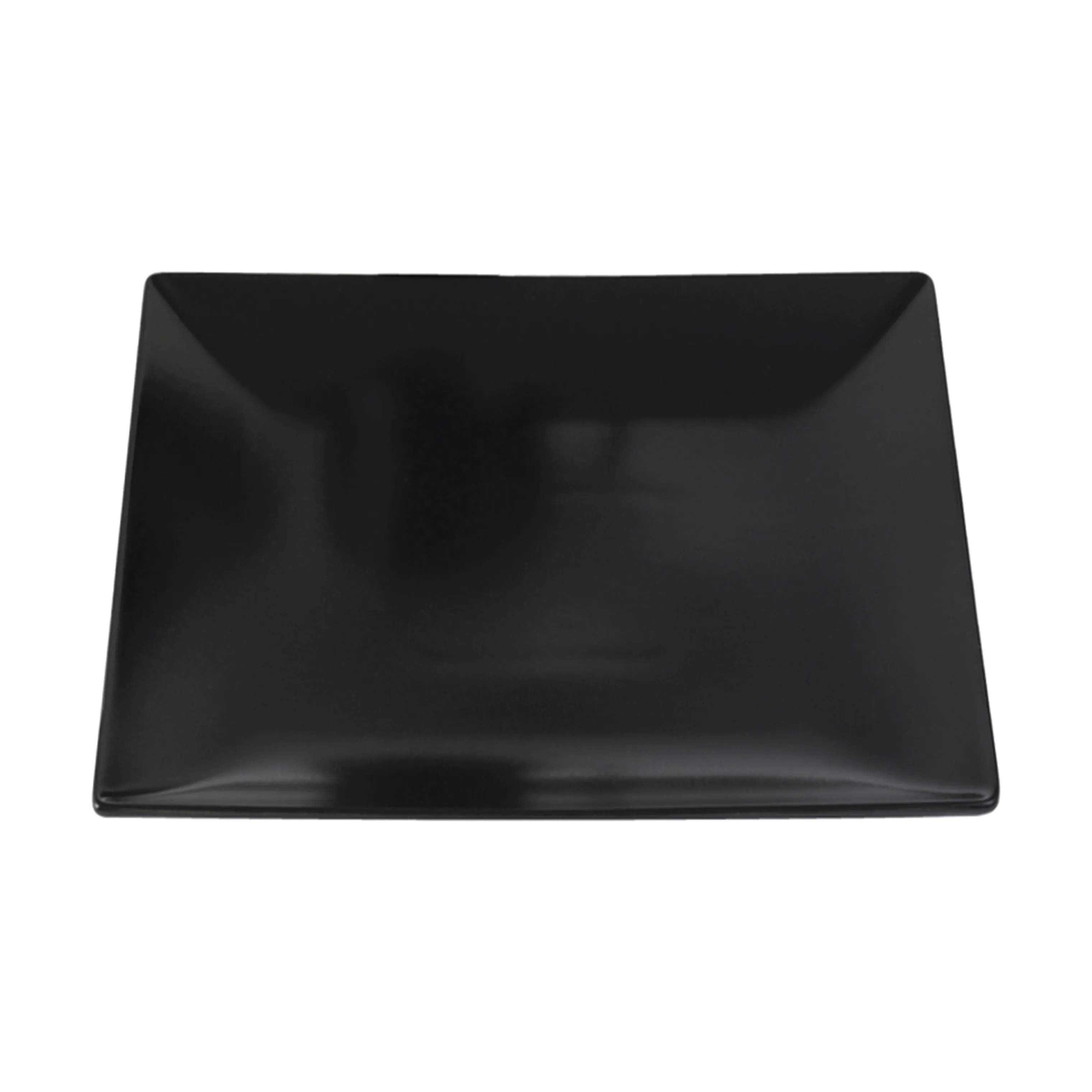 Aida Frokosttallerkener Quadro Flad Tallerken i Sort, 26,5 cm, 4