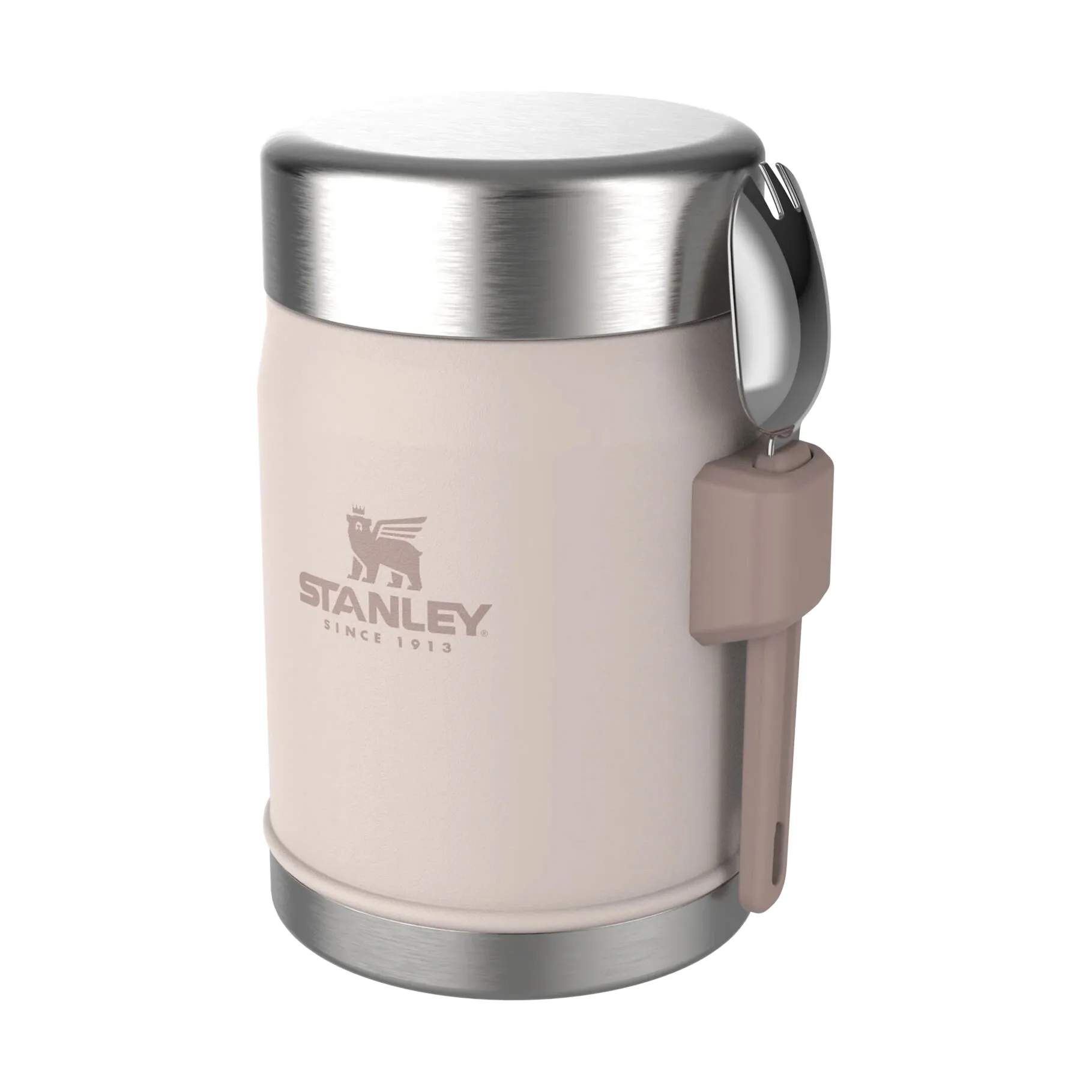 Stanley To go kopper Classic Madtermokande inkl. ske i Rose, 1