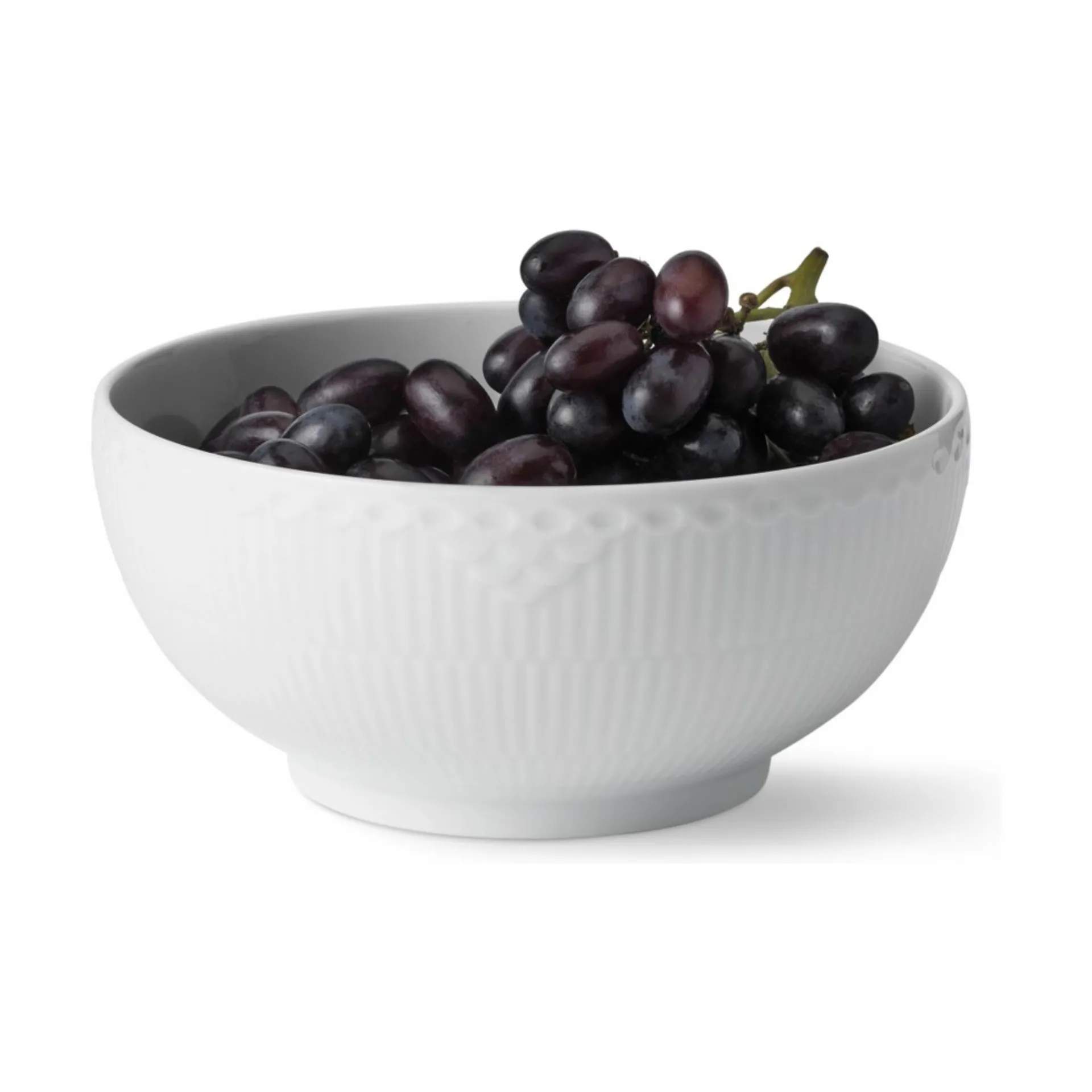 Royal Copenhagen Serveringsskåle Hvid Halvblonde Skål i Hvid, 18 cm, 3