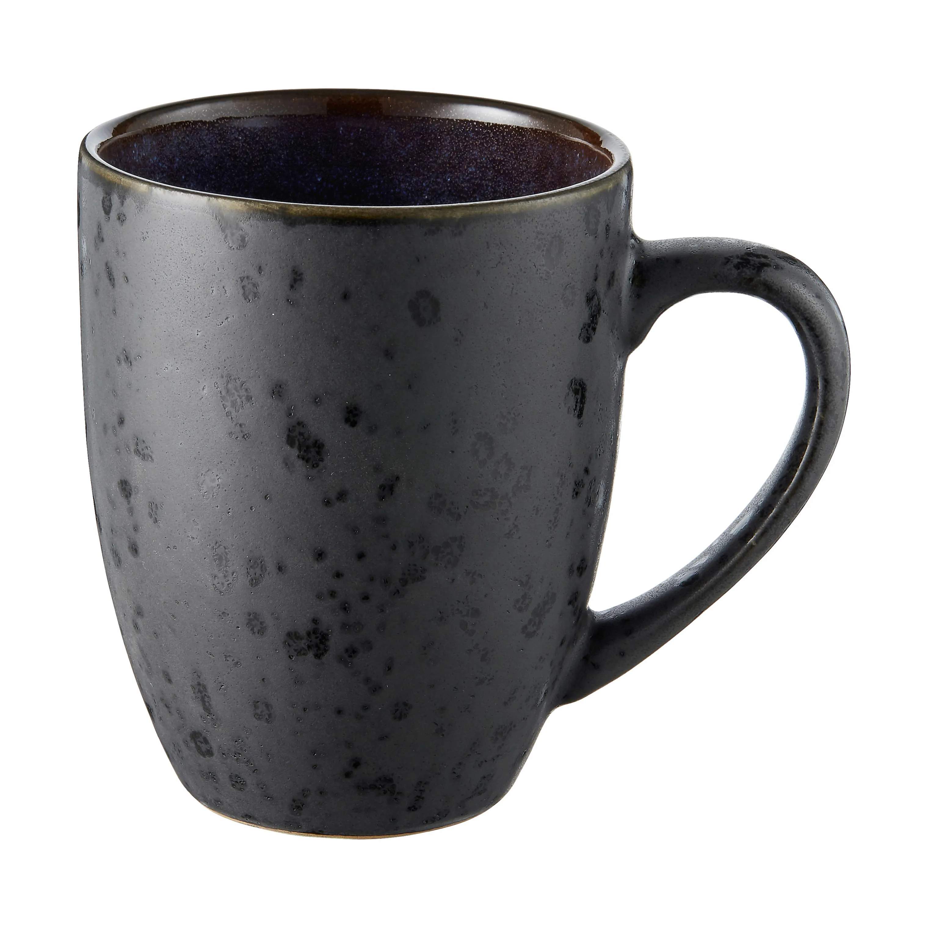 Bitz Krus og kopper med hank Krus i Mørkeblå, 30 cl, 1