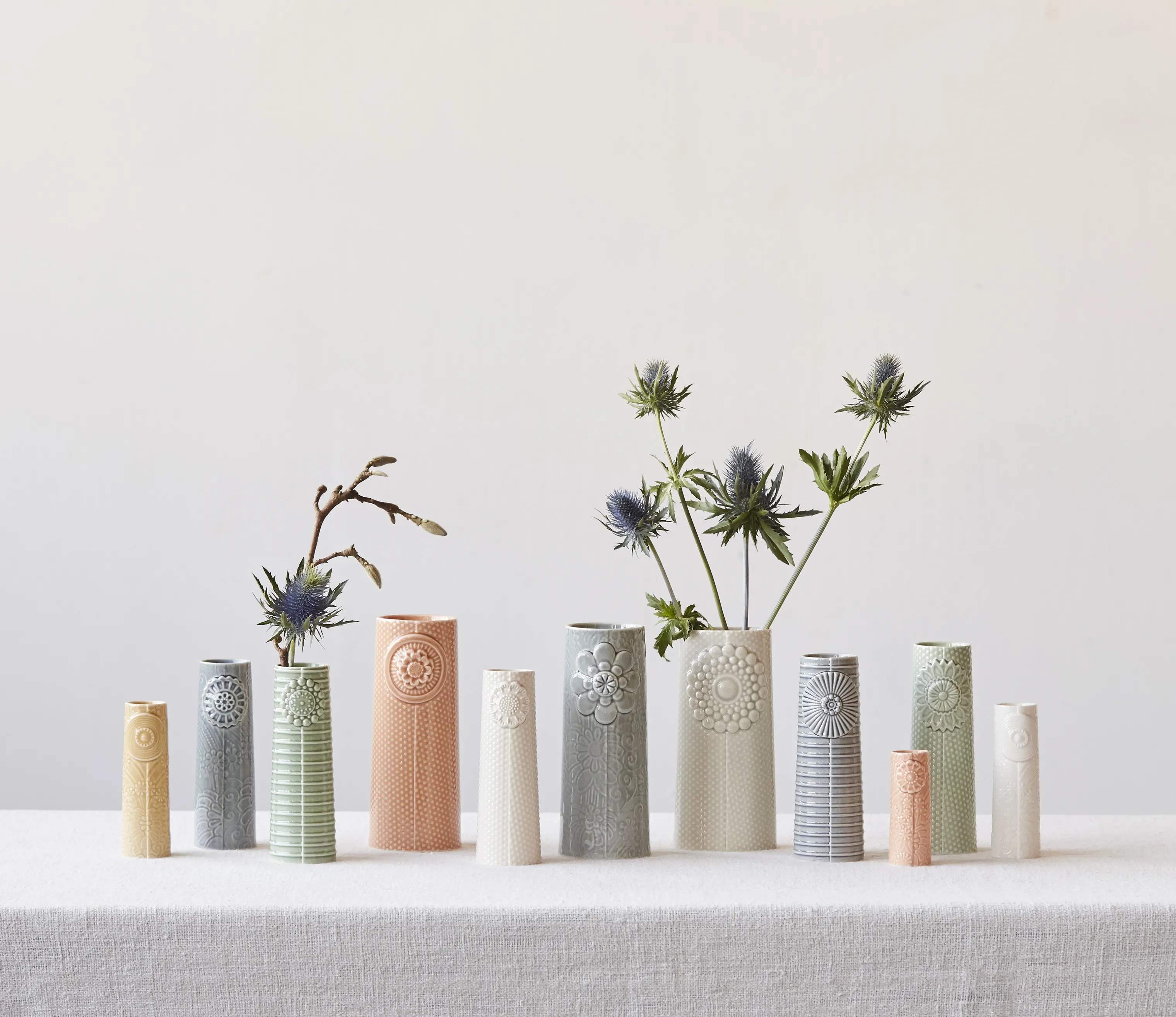 Dottir Vaser Pipanella Flower Vase i Rose, 9 cm, 2