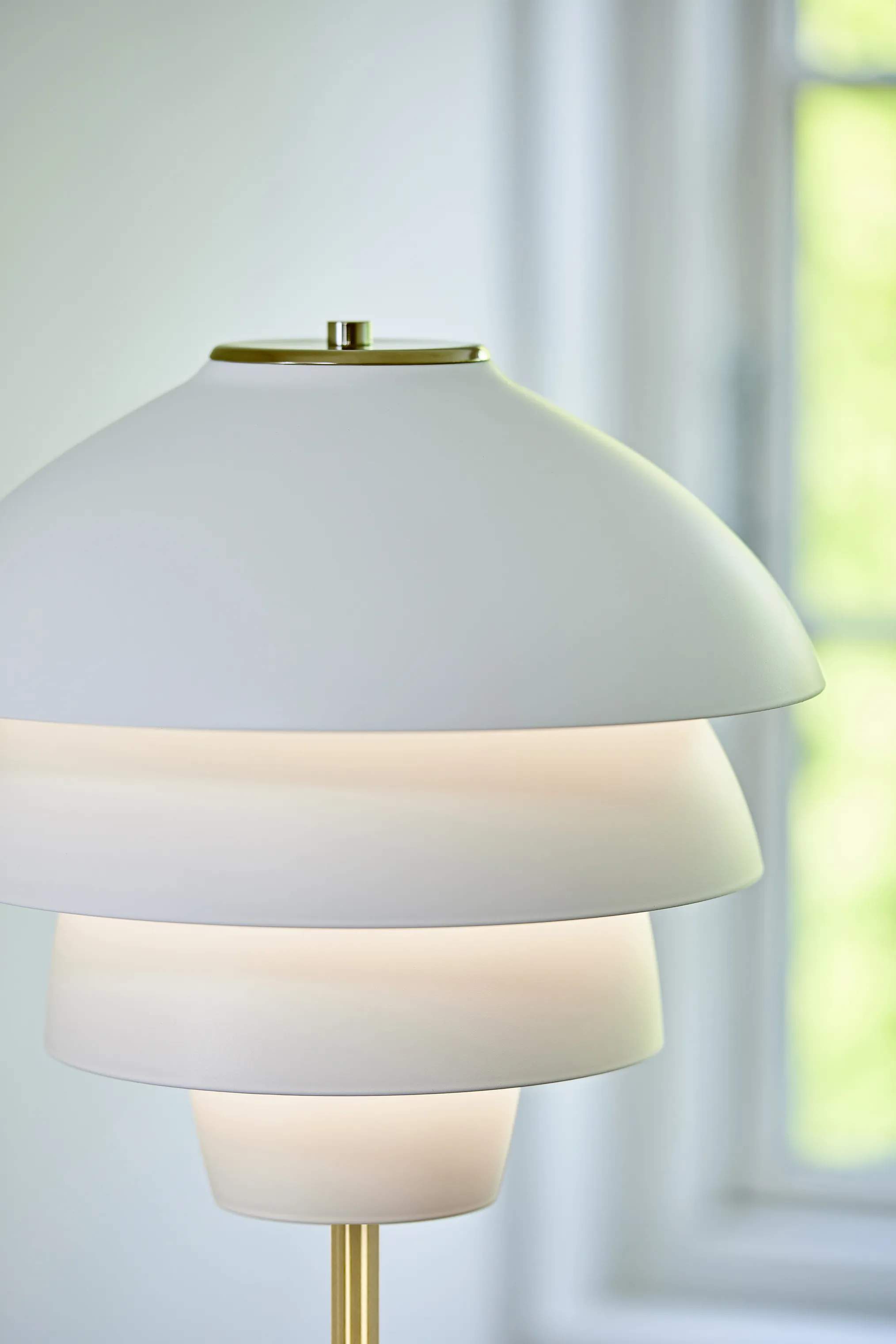 Belid Gulvlamper Valencia Gulvlampe i Mathvid/Messing, 3