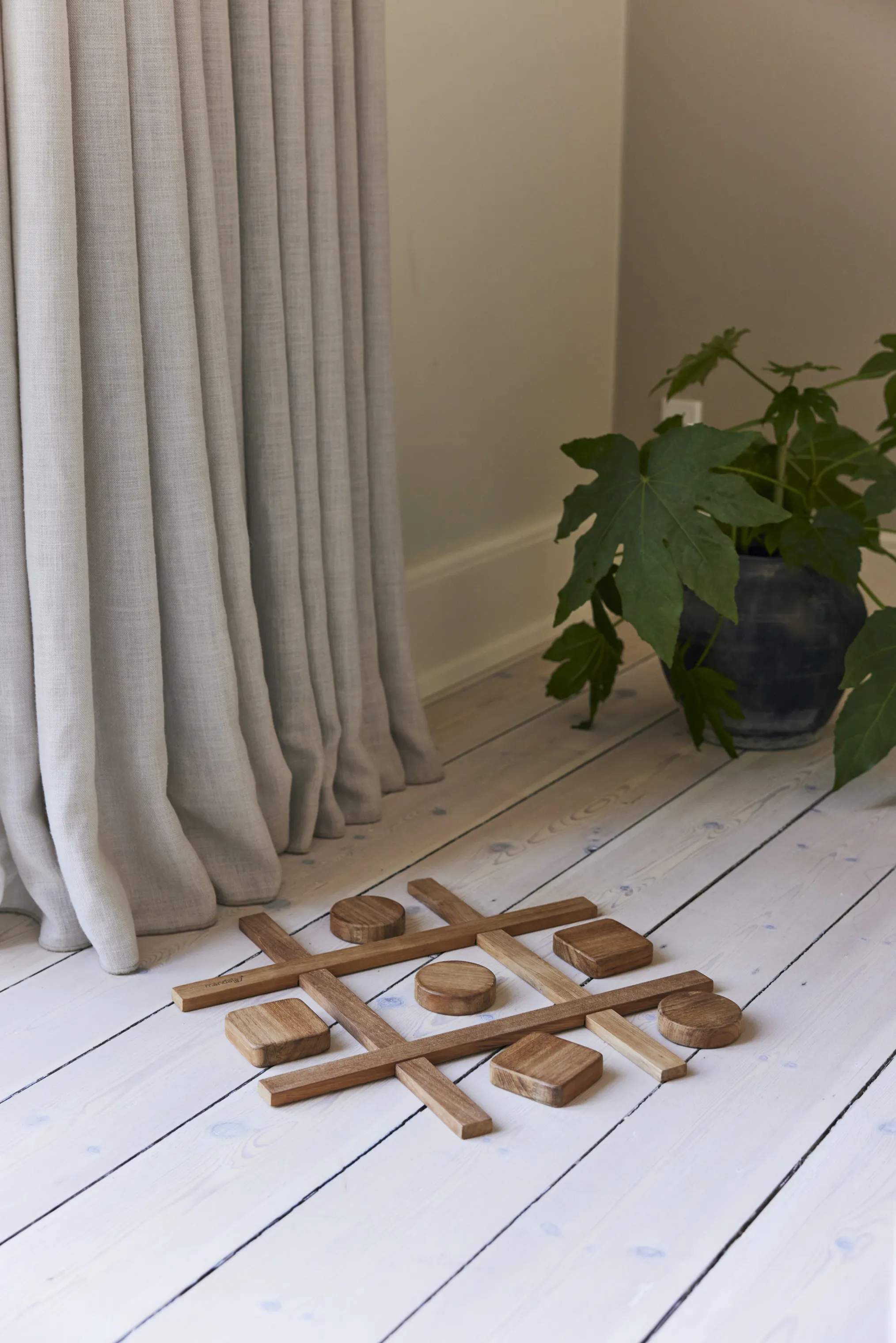 Mandalay Havespil Sussex Kryds & Bolle i Teak, 2