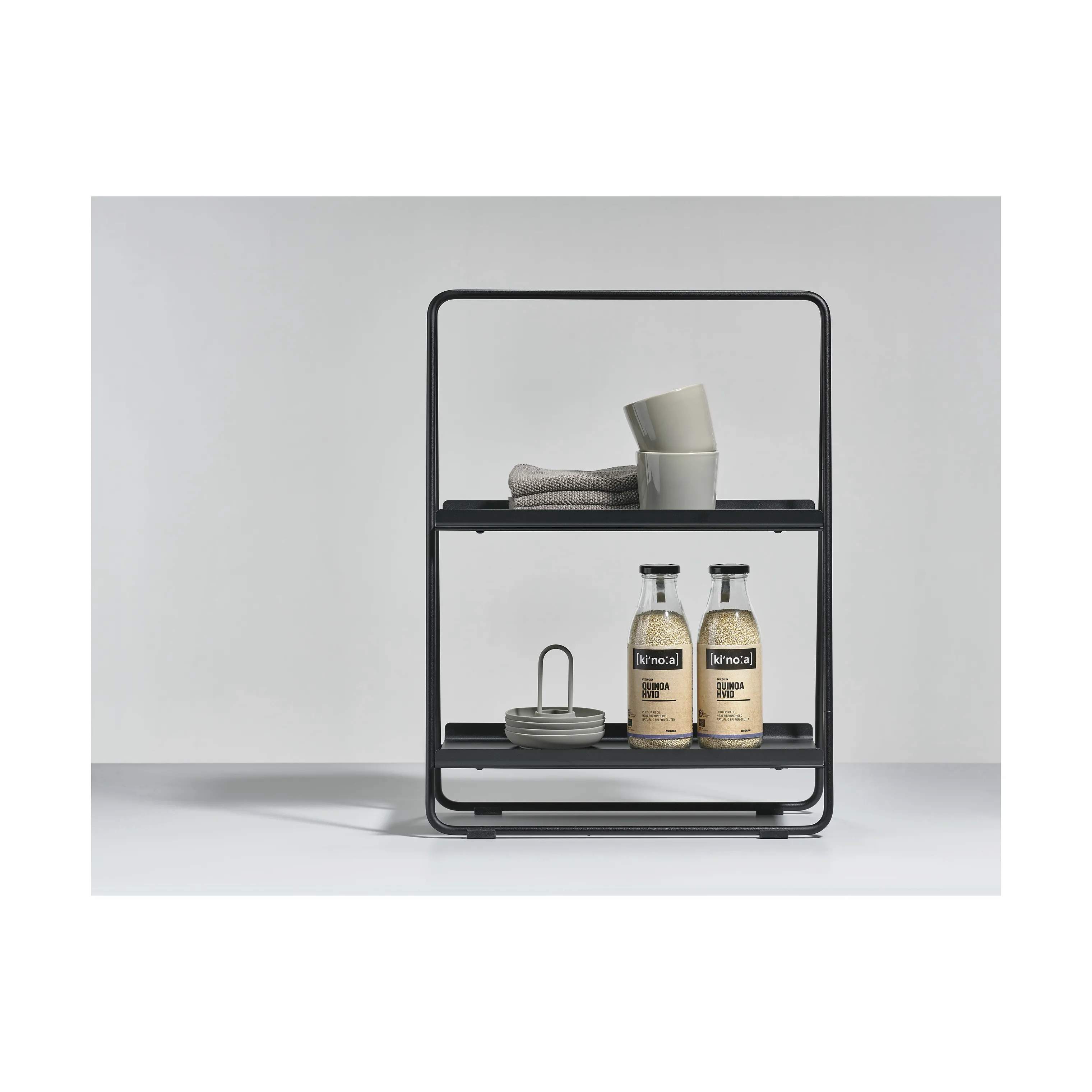 Zone Reoler og tilbehør A-collection A-Table Reol i Black, B23 x L43 cm, 2