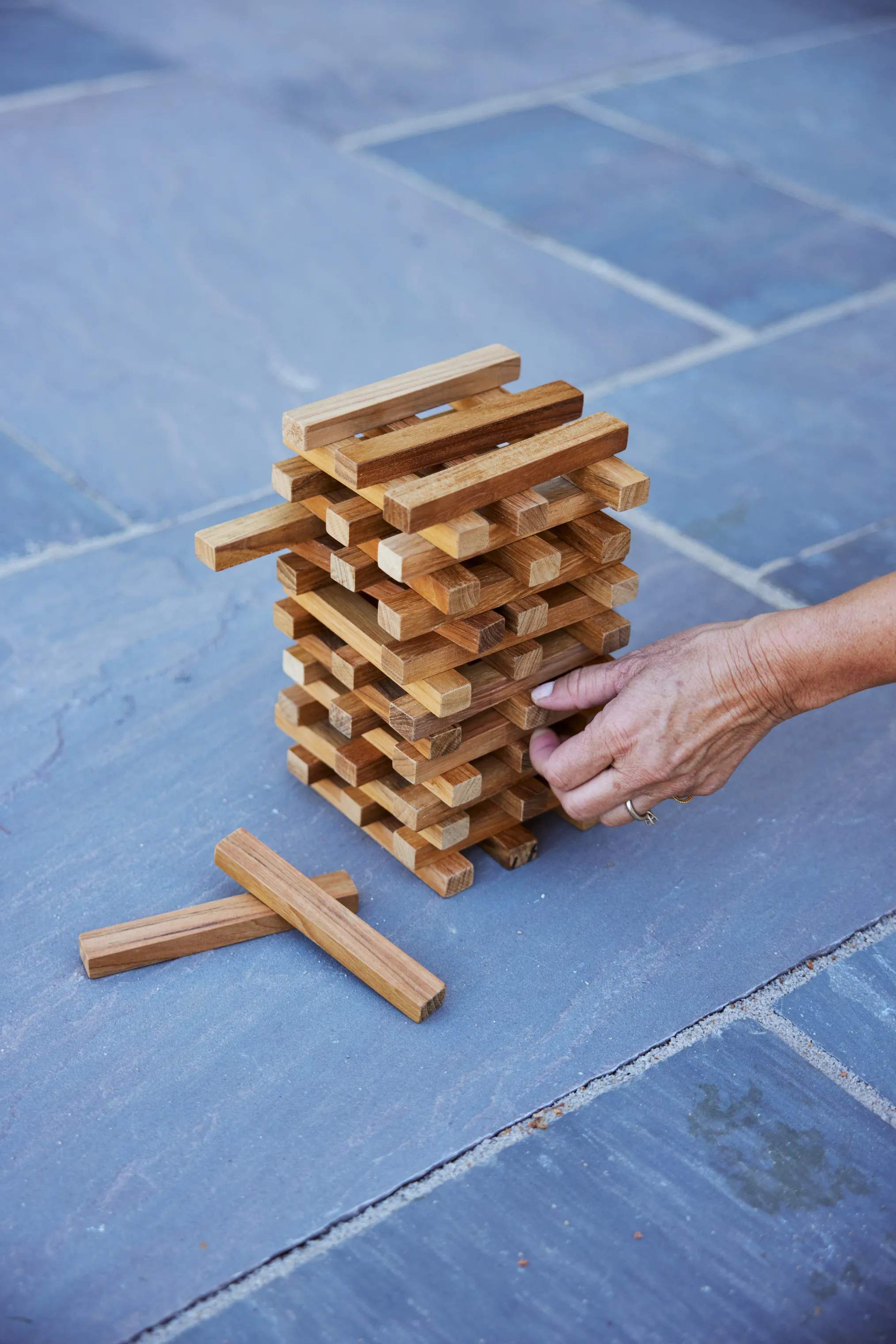 Mandalay Havespil Sussex Klodsmajor i Teak, 2