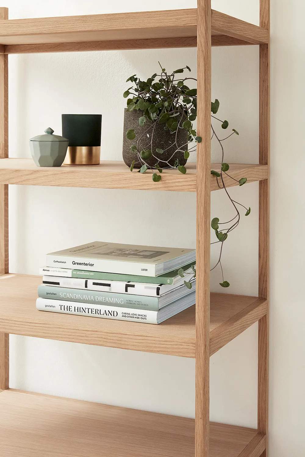 Hübsch Reoler og tilbehør Library Reol i 190 cm, 3