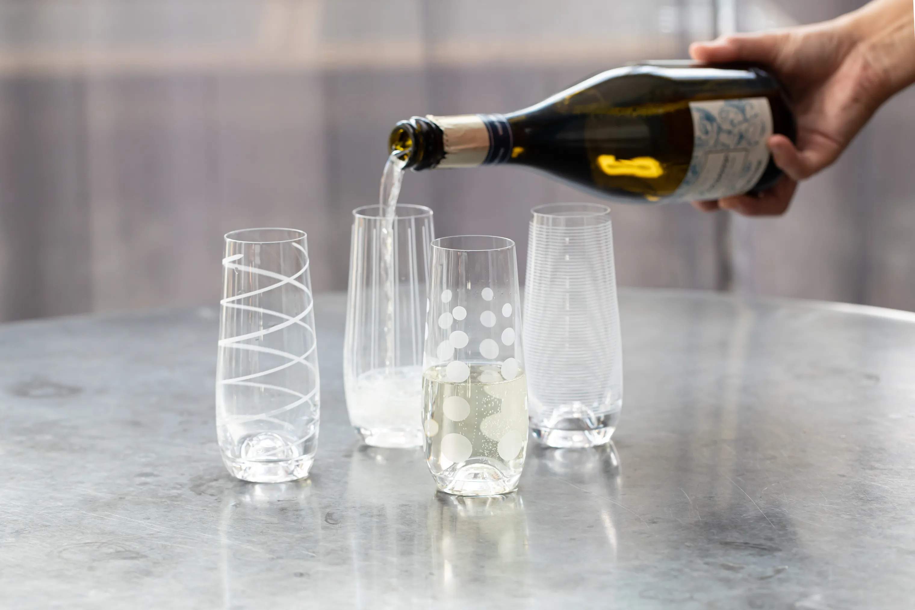 Mikasa Champagneglas Cheers Champagneglas - 4 stk. i Klar, 4