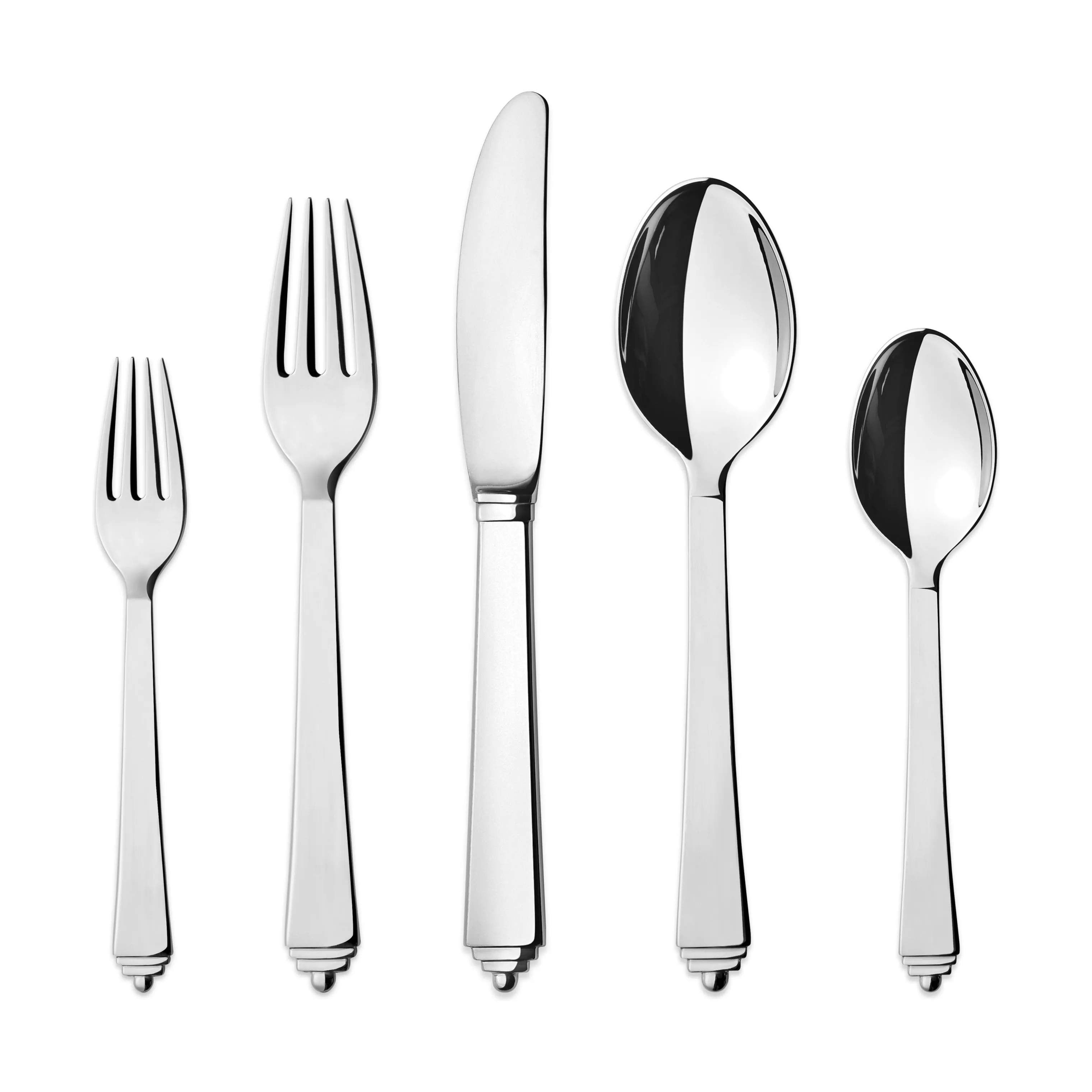 Georg Jensen Bestiksæt Pyramide Bestiksæt - 60 dele i 60 stk., 1