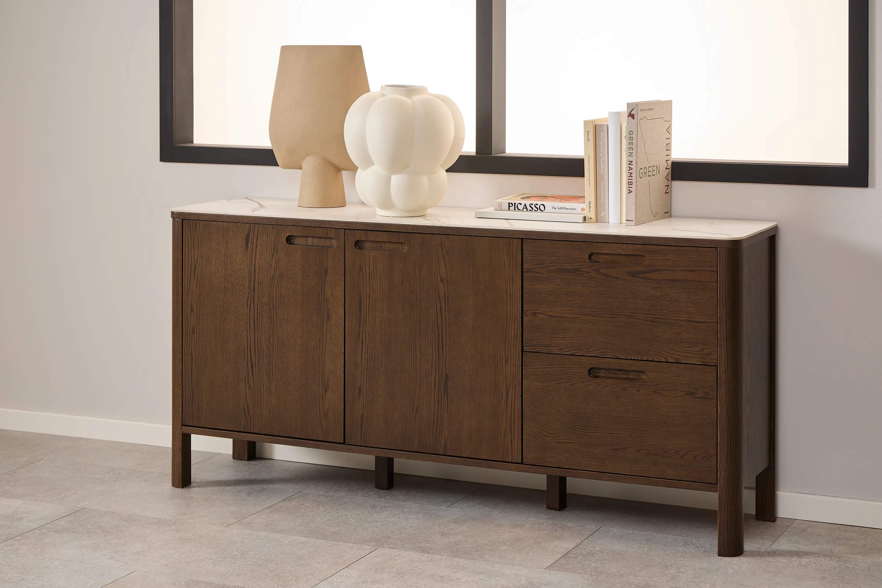 CASA Living Kommoder Southampton Skænk i Beige, 10