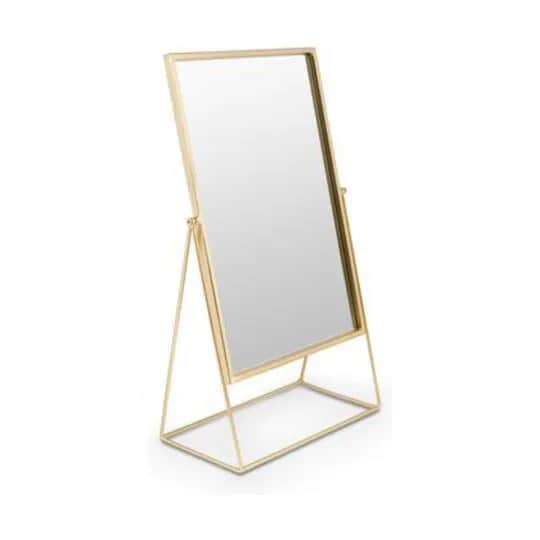 VTWONEN Spejle Bordspejl i Guldfarvet, 1